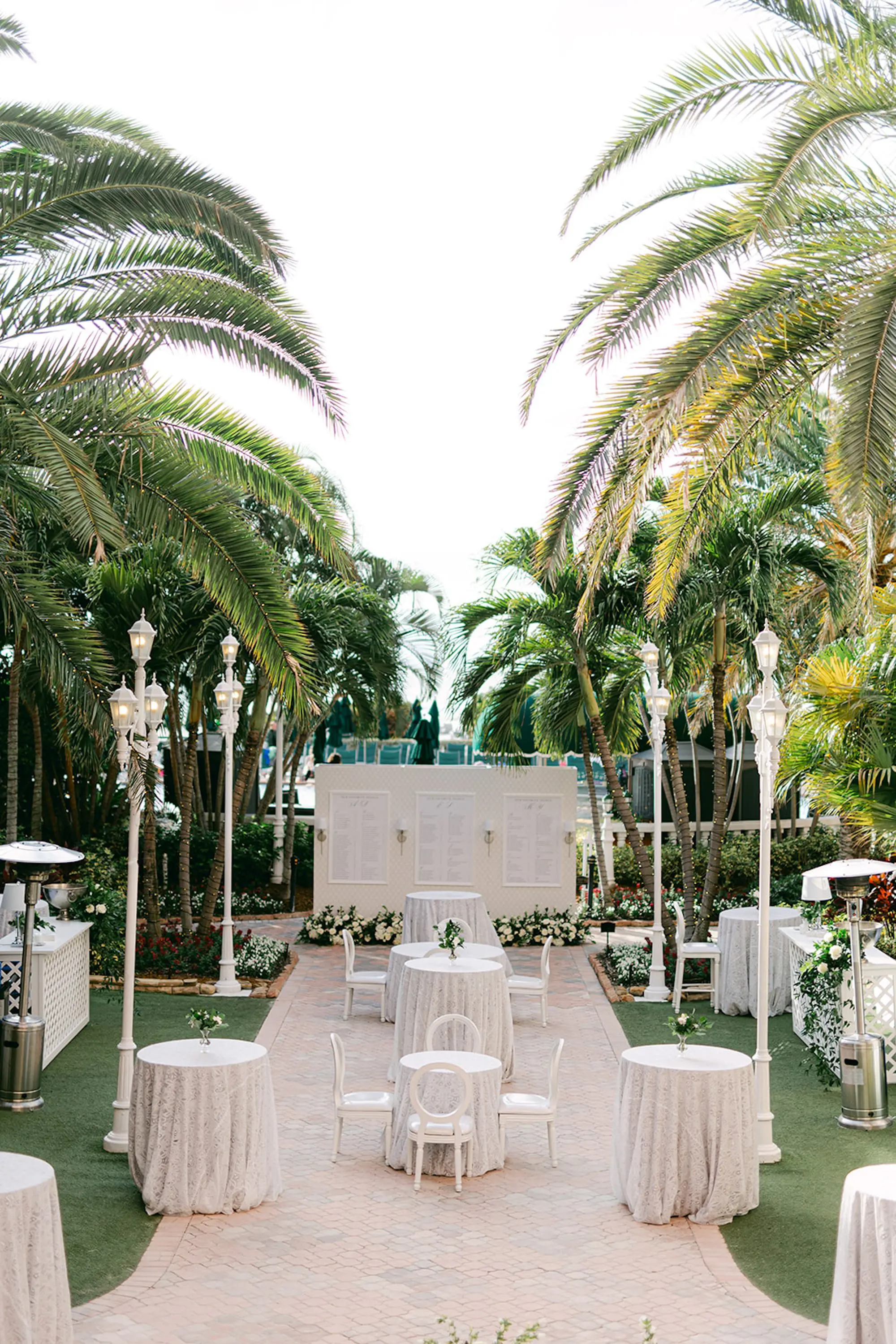 38Luxurious Ivory and Gold Wedding Decor St. Pete Wedding Venue Don CeSar - Luxurious, Ivory and Gold St. Pete Beach Wedding | The Don CeSar Luxurious Ivory and Gold Wedding Reception Cocktail Hour Decor Inspiration | St Pete Event Venue The Don CeSar | Planner Parties A La Carte