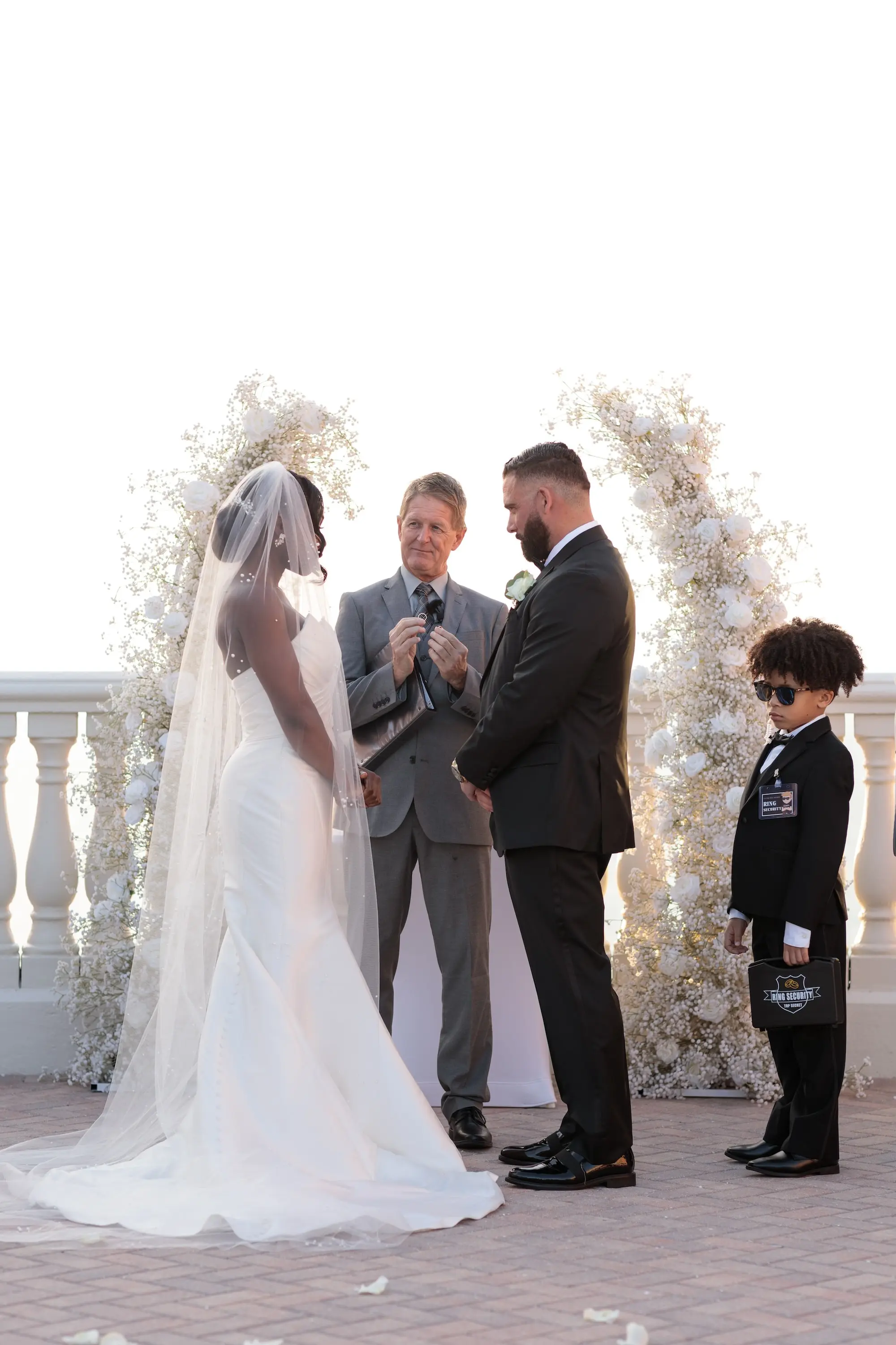 Bride and Groom Wedding Ceremony Vow Exchange Inspiration