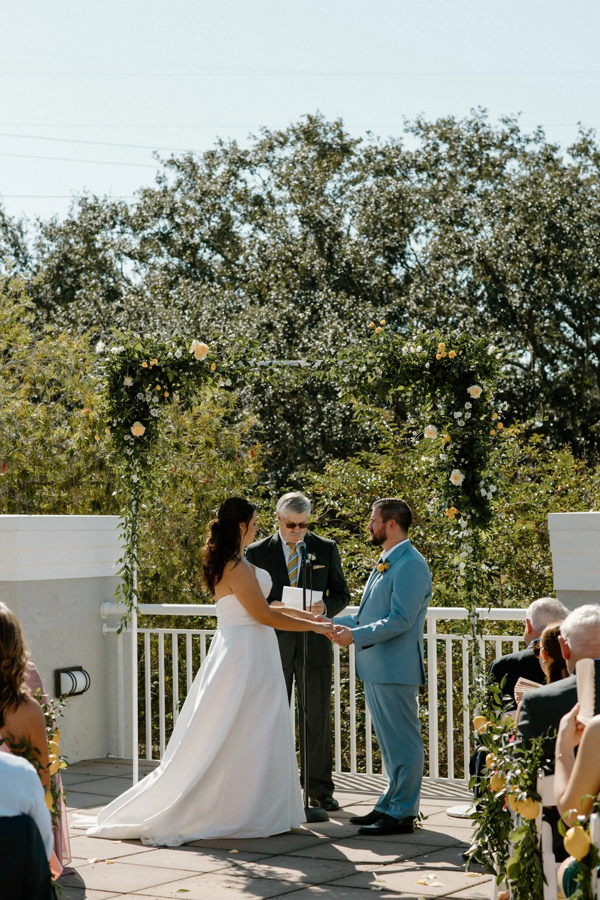 14Blue and Yellow Spring Italian Brunch Inspired Wedding jpg