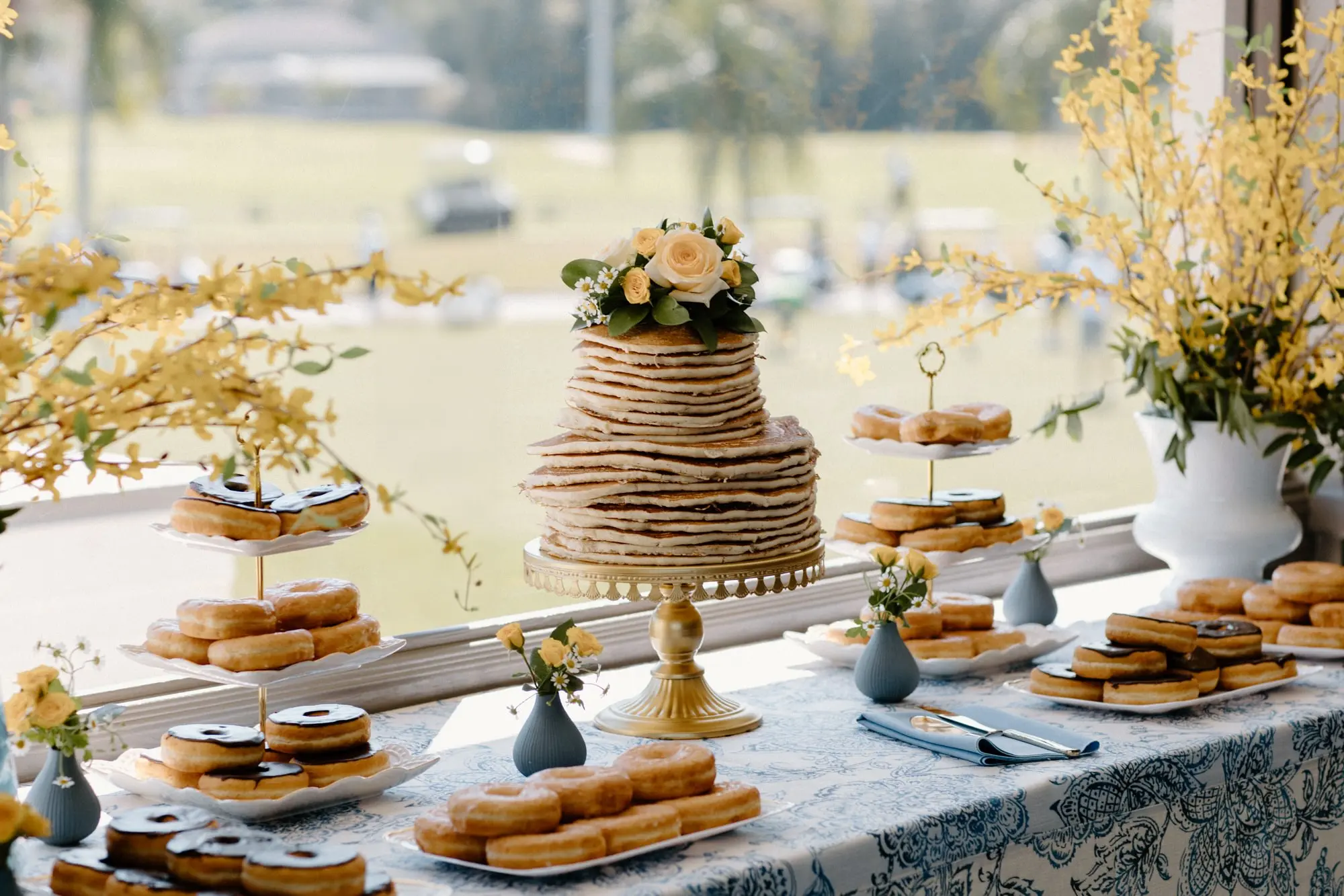 28Blue and Yellow Spring Italian Brunch Inspired Wedding jpg