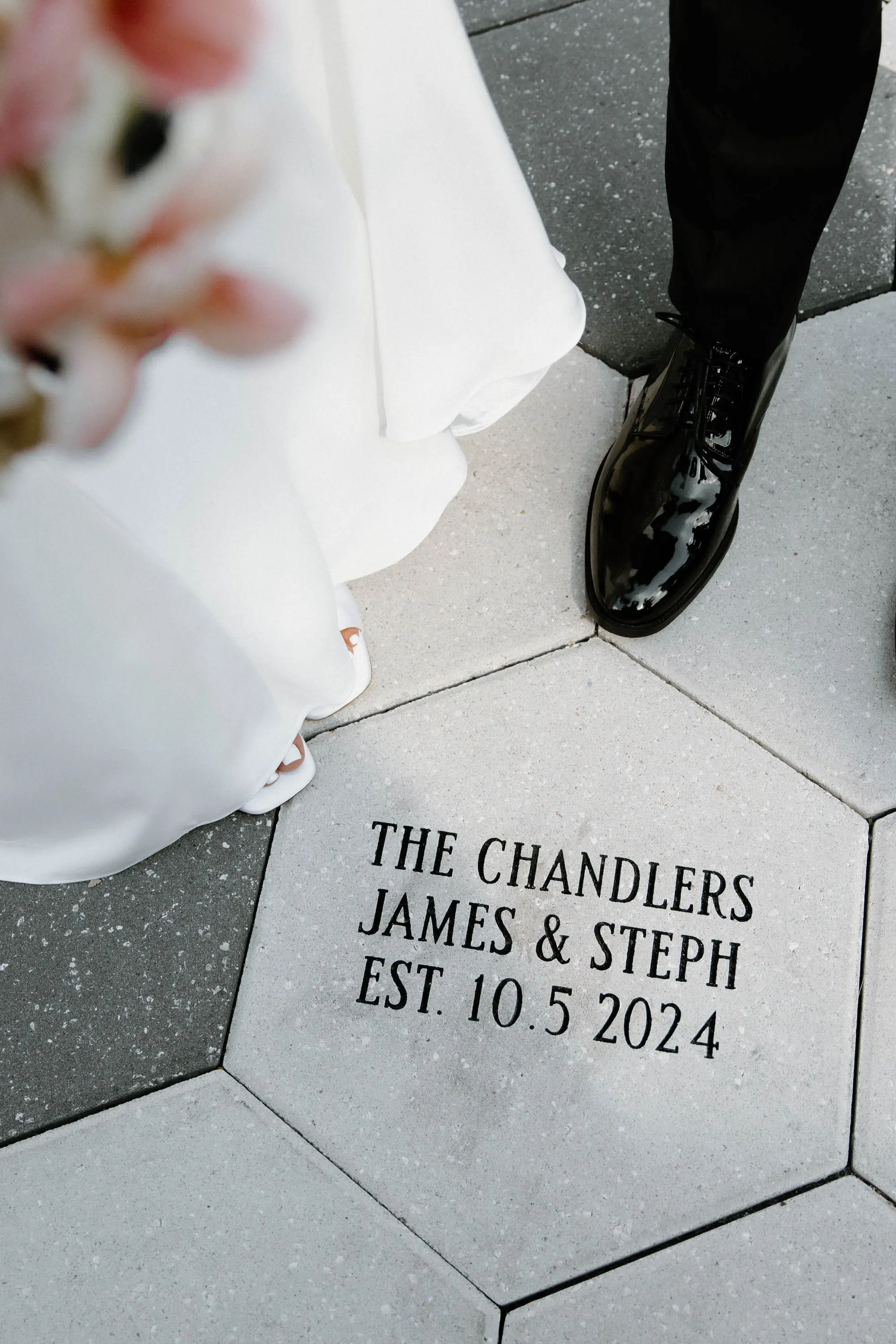 Bride and Groom Wedding Stone Ideas