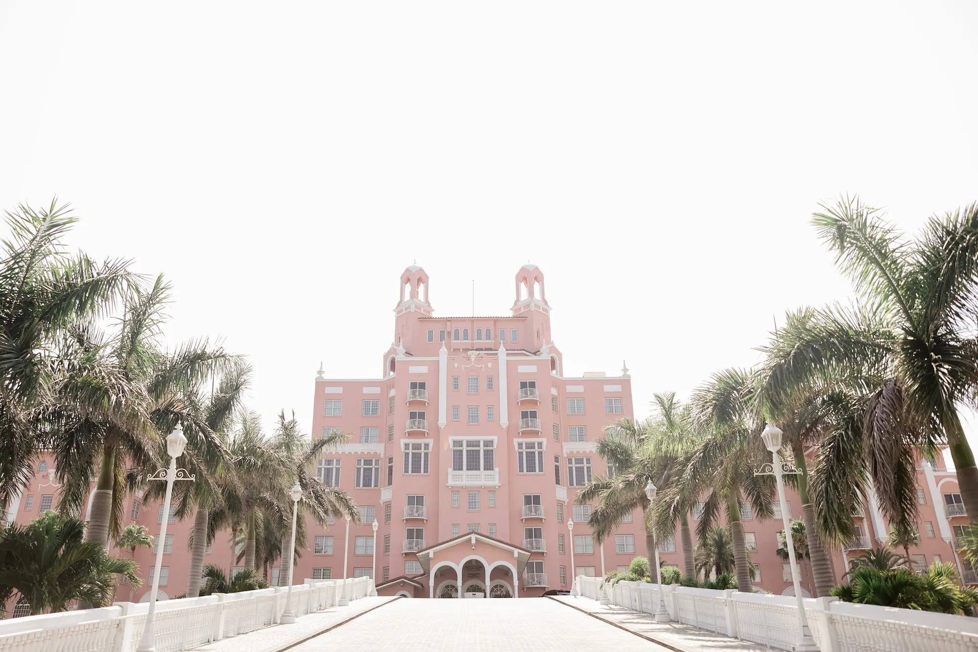 Historic Pink Palace St Pete Beach Wedding Venue Don CeSar | St Pete Beach Resort Wedding Venue
