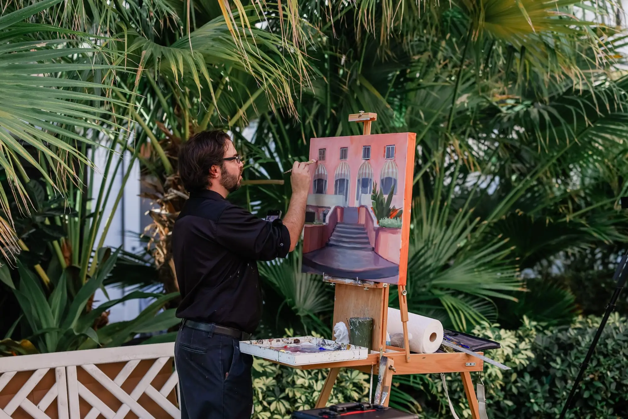Live Painting Wedding Reception Ideas | Venue The Don CeSar