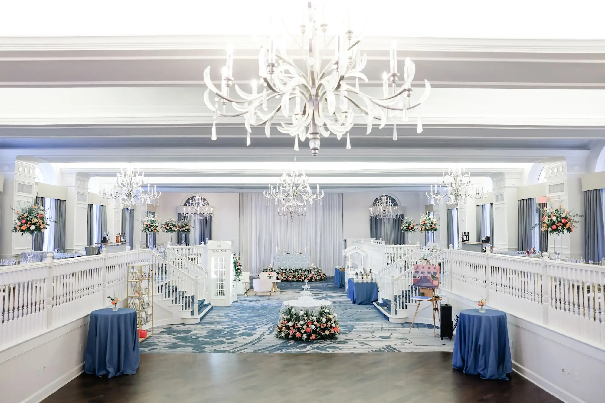Elegant Peach and Navy St. Pete Beach Wedding | The Don CeSar