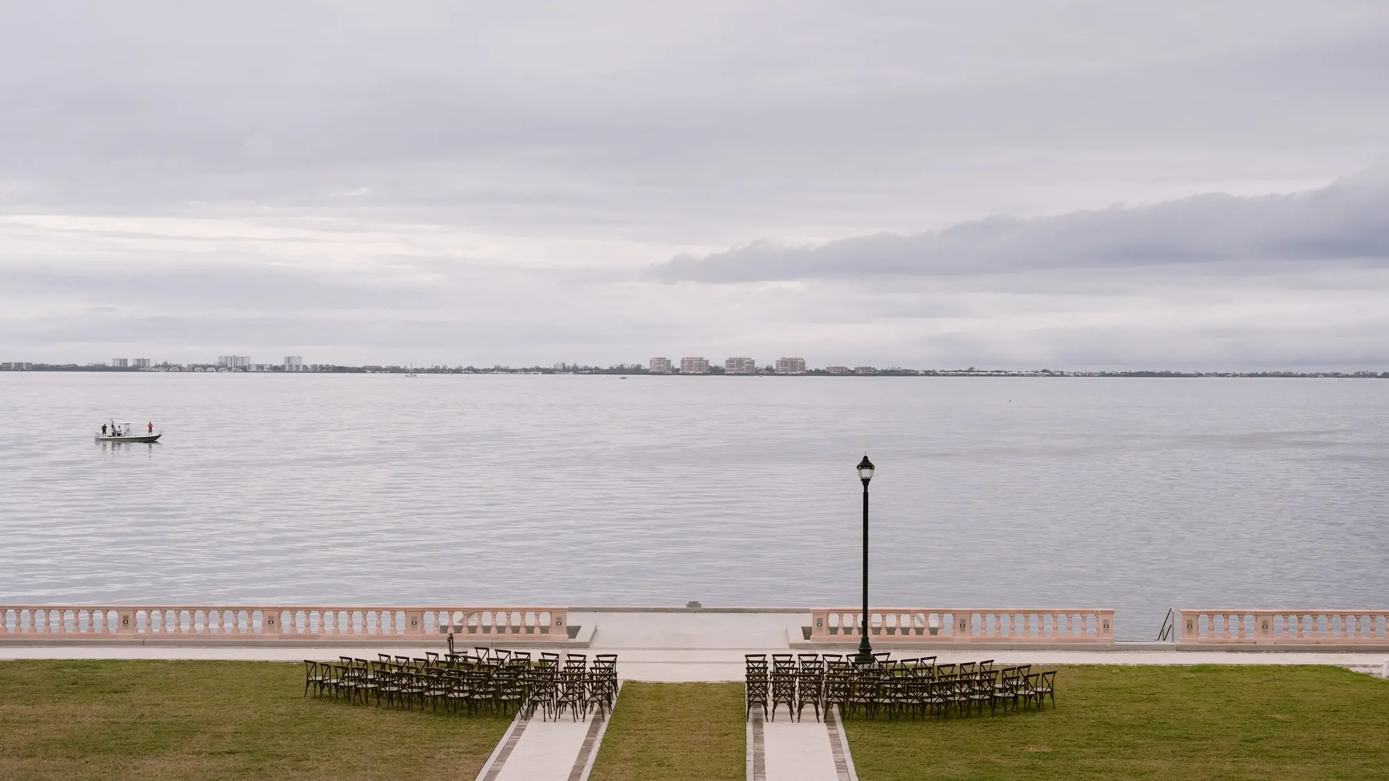 Outdoor Waterfront Sarasota Wedding Ceremony Venue Inspiration | Tampa Bay Photographer We The Blackwells | Venue New College of Florida