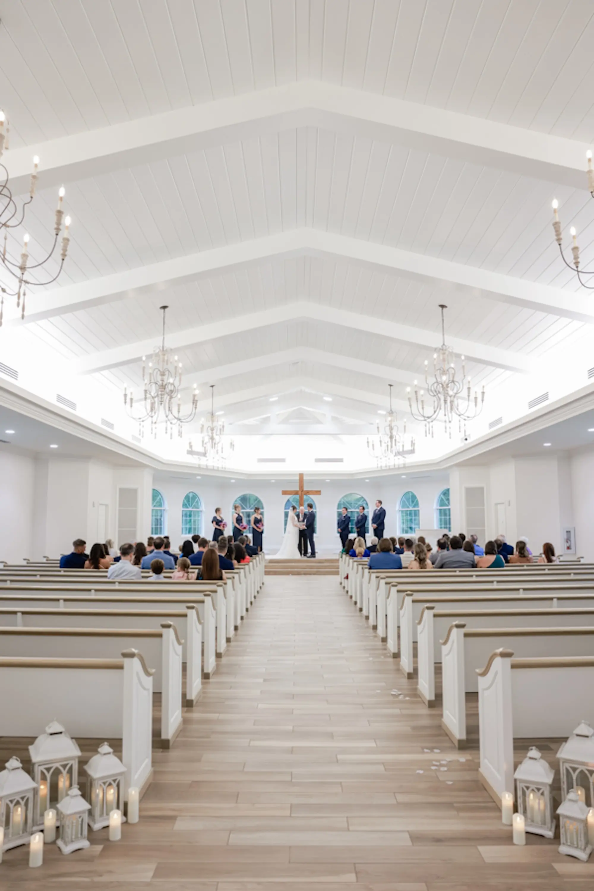 Romantic Burgundy Safety Harbor Wedding | Harborside Chapel