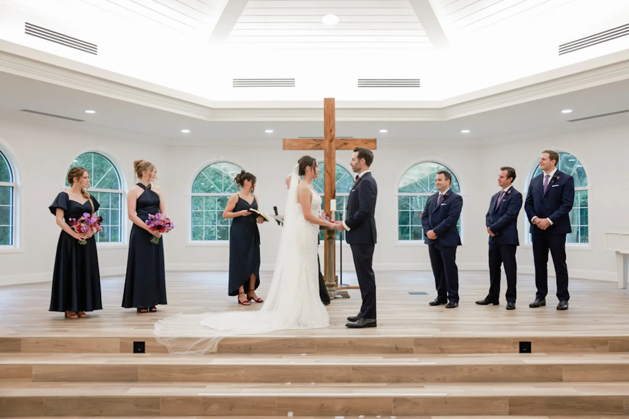 16Romantic Burgundy Fall Wedding Ideas Clearwater Venue Harborside Chapel jpg