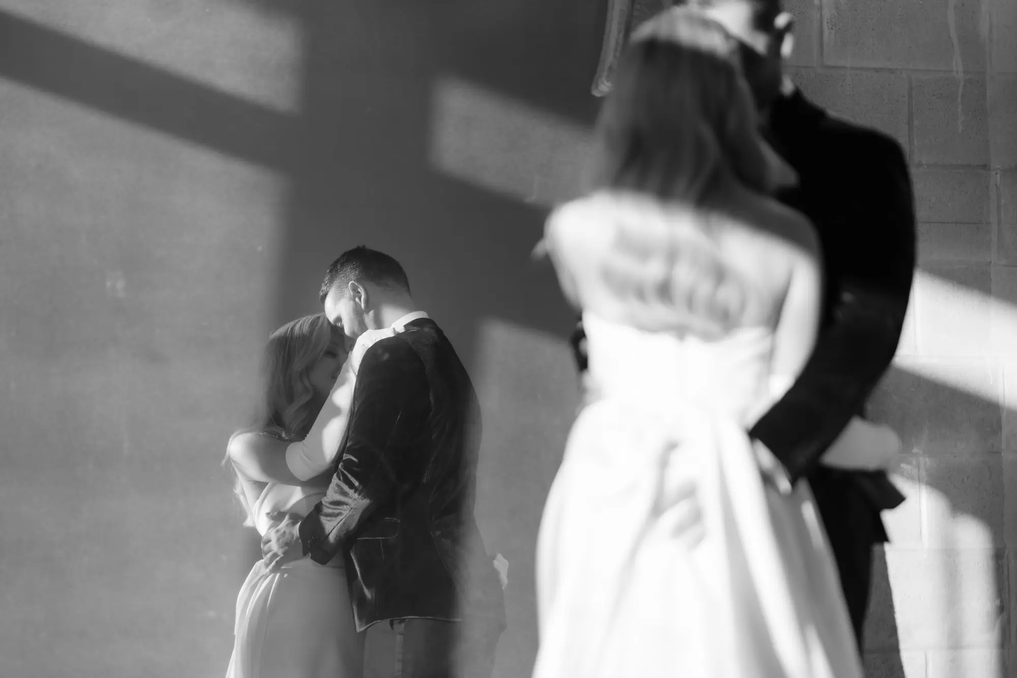 Bride and Groom Wedding Portrait