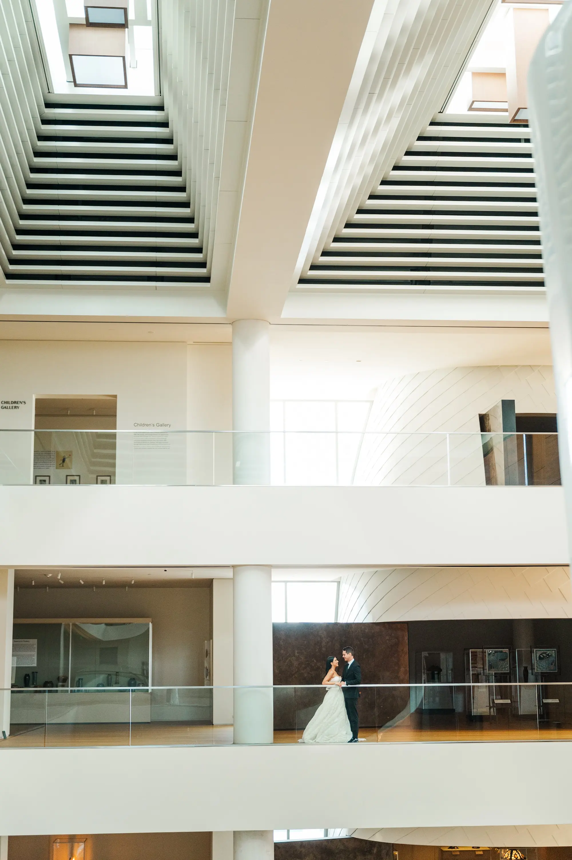 Bride and Groom Wedding Portrait | St Pete Event Venue Museum of the American Arts and Crafts Movement