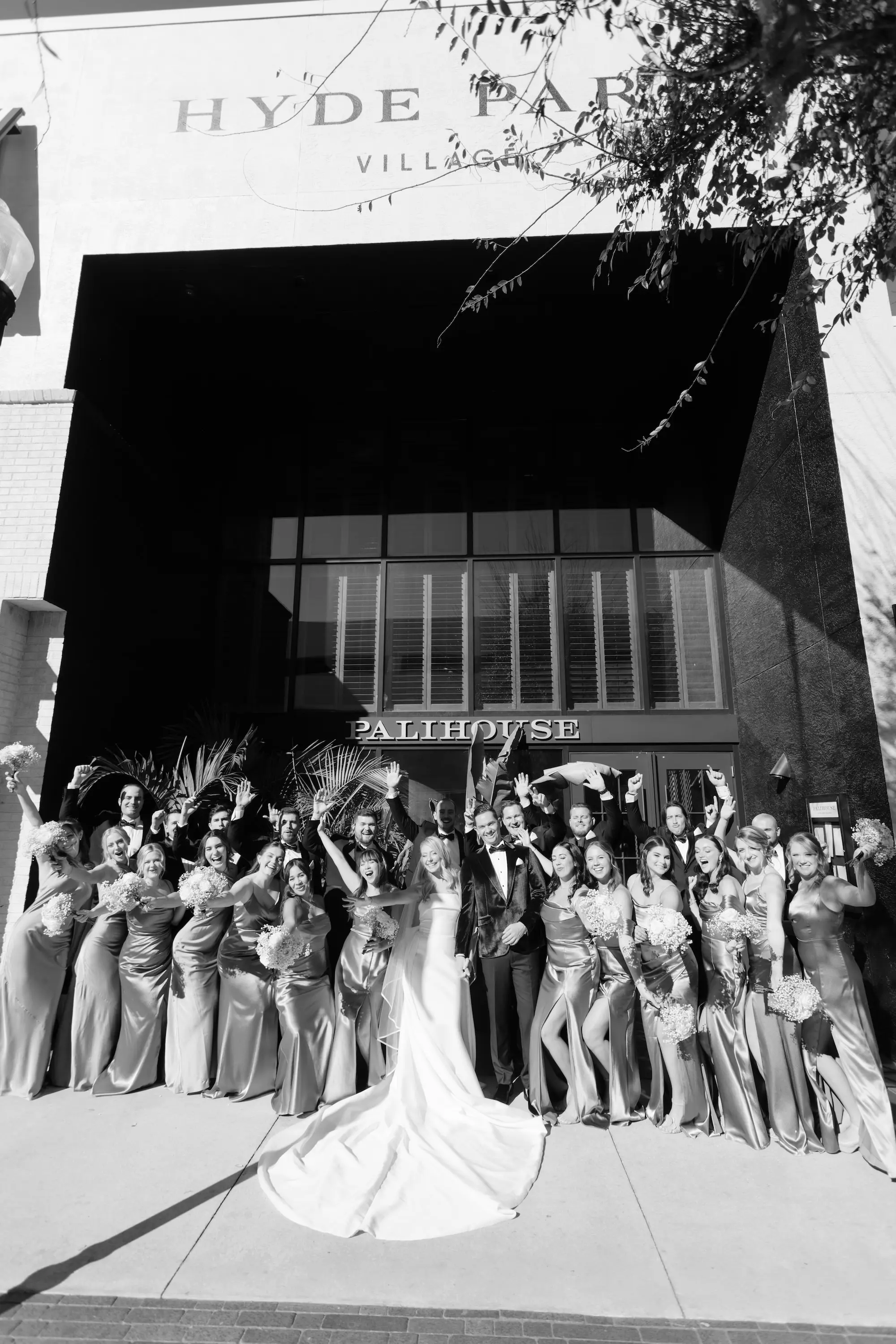 Bridal Party Wedding Portrait | Tampa Bay Event Venue Hyde House Public Studio