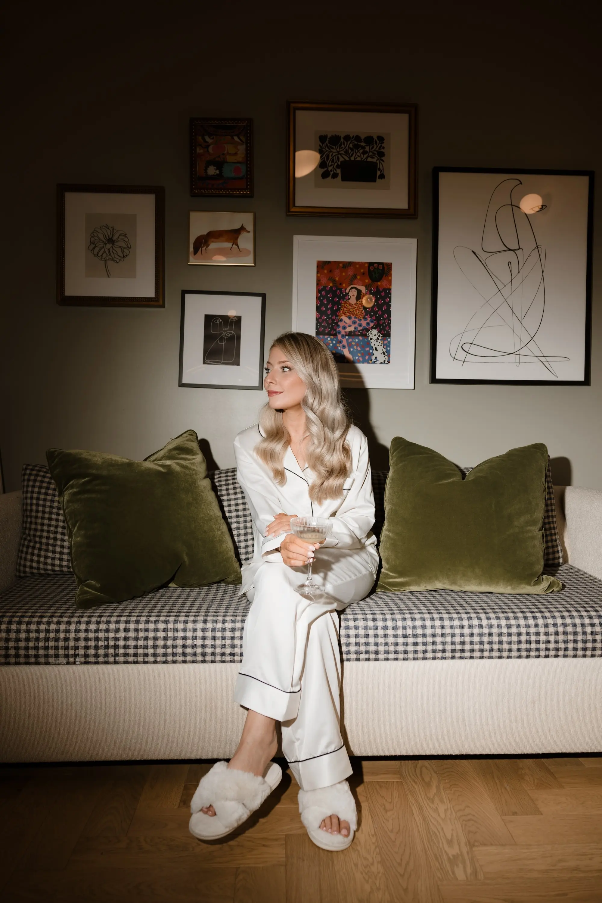 Bride Getting Ready Wedding Portrait | Tampa Bay Hair and Makeup Artist Adore Bridal Services