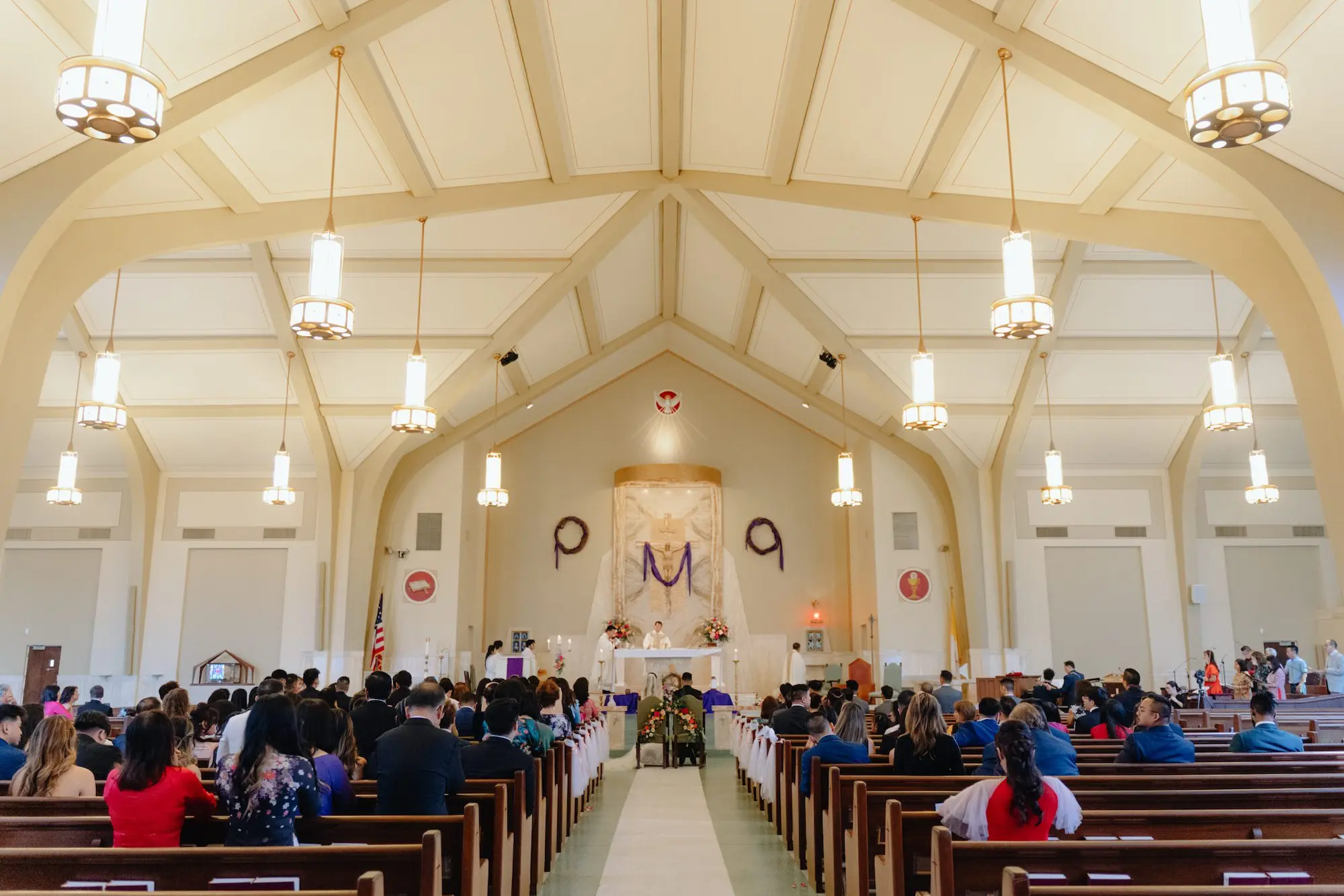 Traditional Catholic Church Wedding Ceremony Ideas | Tampa Bay Event Venue St Joseph Catholic Church