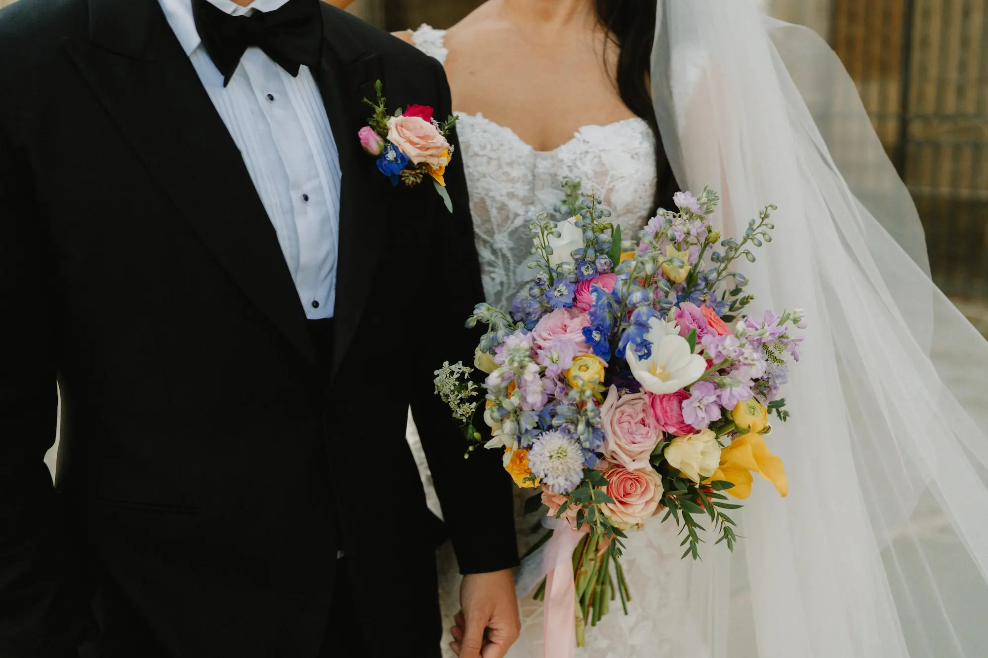 Wildflower Spring Bridal Wedding Bouquet Ideas