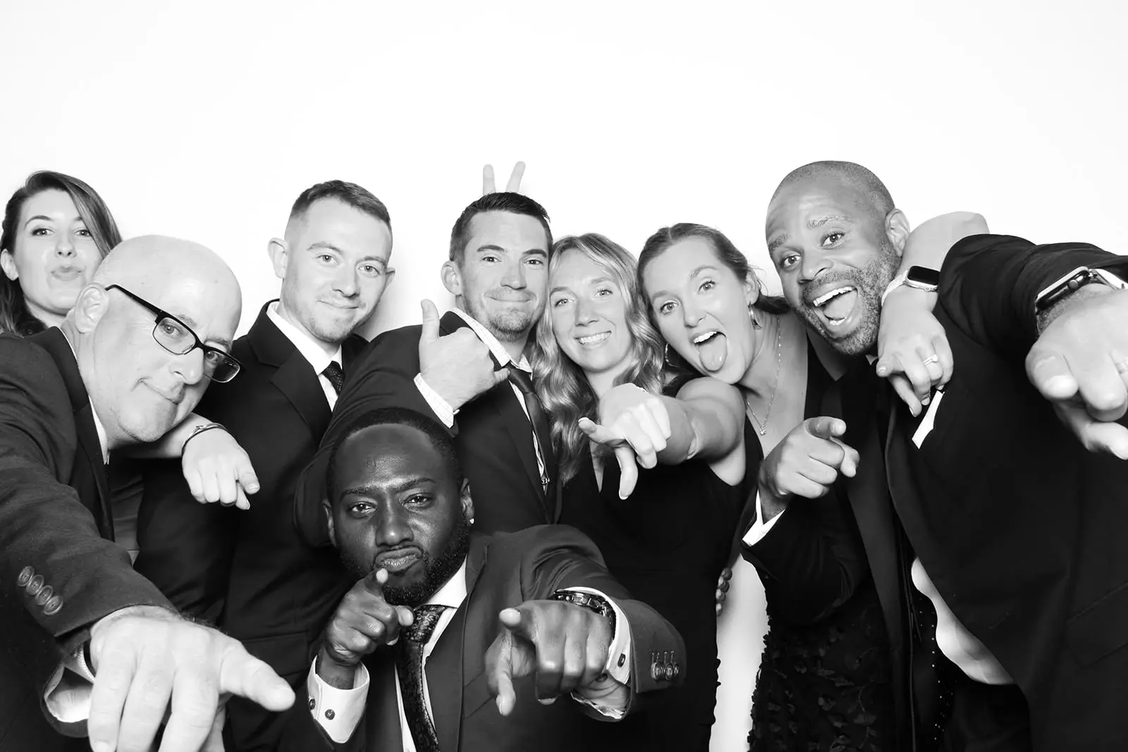 1Tampa Wedding Photo Booth Gala Photobooth jpg - Expert Advice: Which Wedding Photo Booth Is Right for My Reception? Black and White Wedding Guest Photo Booth Ideas | Tampa Bay The Gala Photobooth