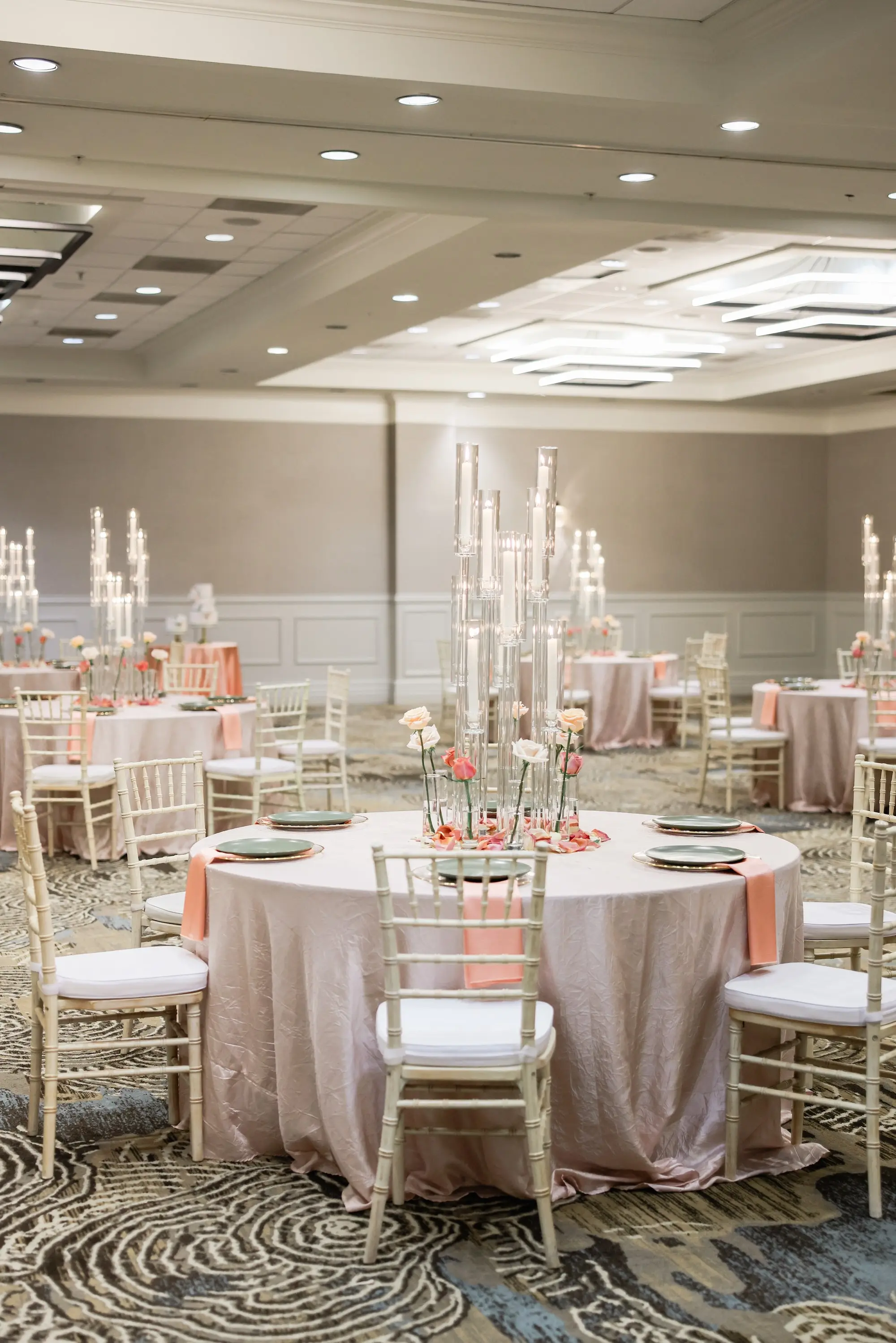 20Elegant Coral and Peach Downtown Tampa Wedding Ideas jpg
