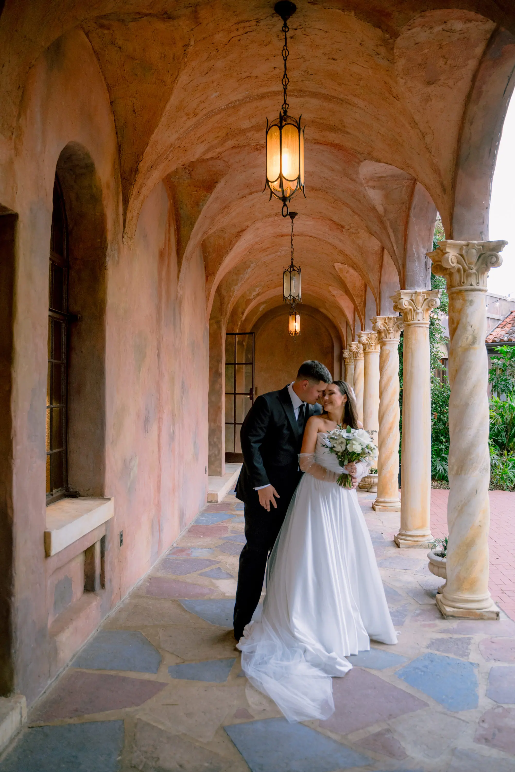 Bride and Groom Wedding Portrait | Tampa Bay Photographer We The Blackwells