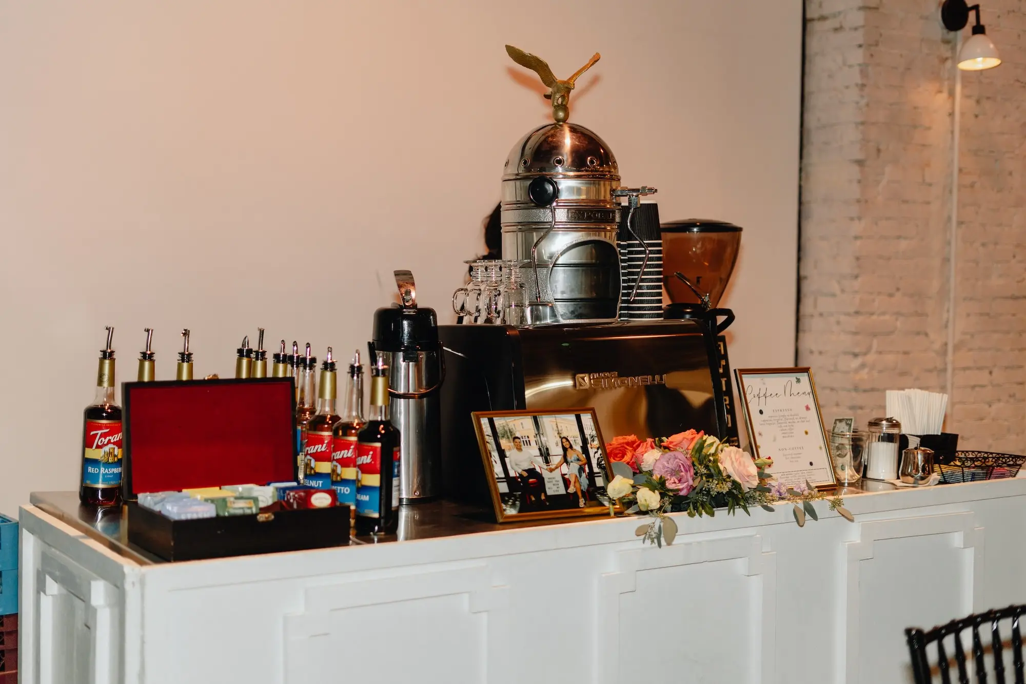 Wedding Reception Coffee Bar Inspiration | Tampa Bay Coffee Bar Cafe Ala Carte