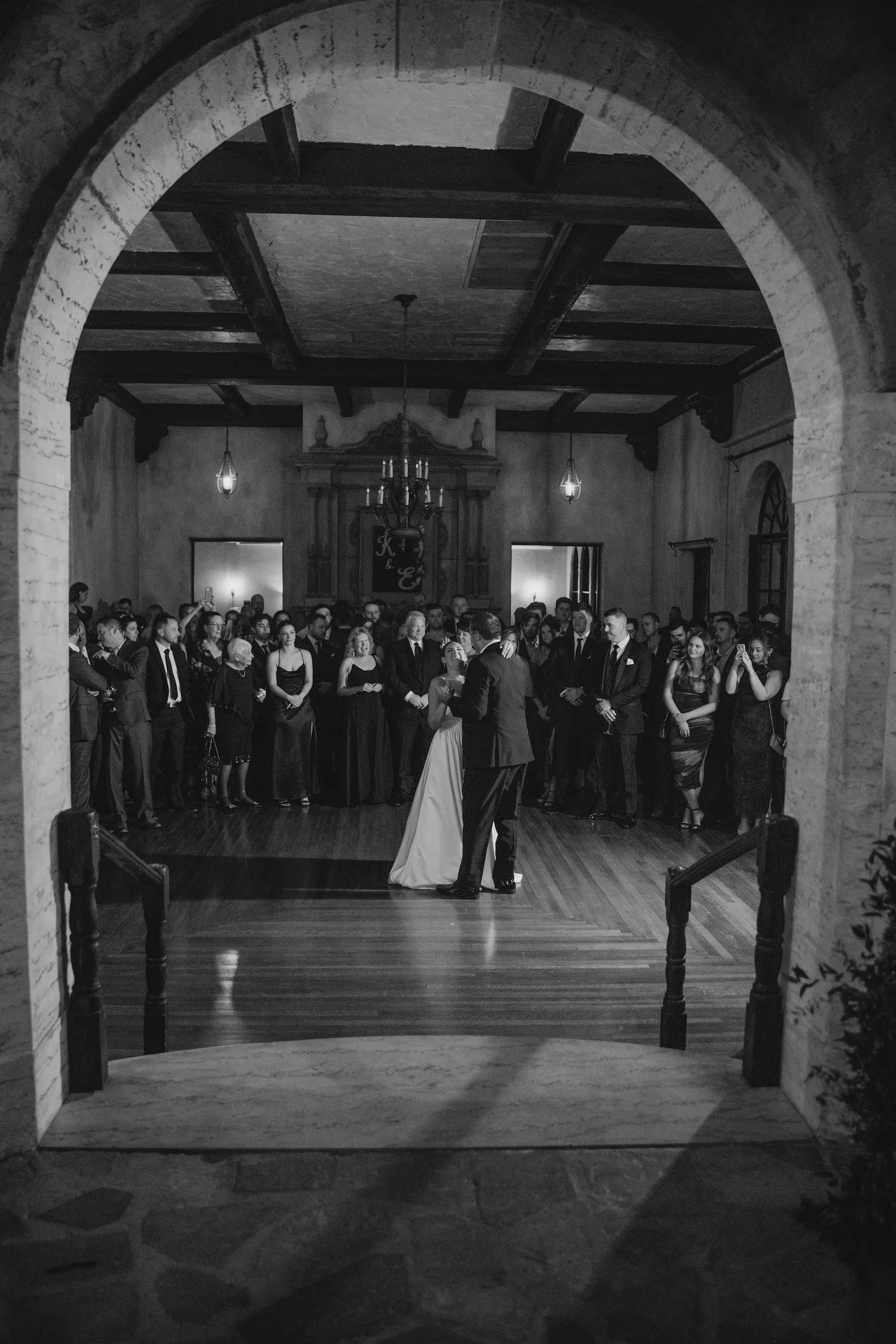 Bride and Groom First Dance Wedding Portrait | Tampa Bay Photographer We The Blackwells
