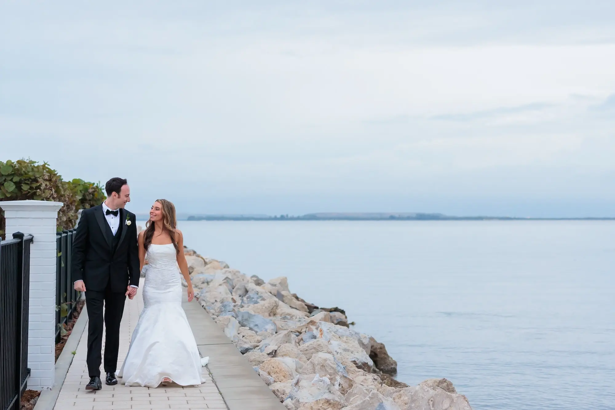 29TImeless Green White and Gold Wedding Inspiration Venue Tampa Yacht and Country Club jpg - Timeless Green, White and Gold Wedding | Tampa Yacht and Country Club Bride and Groom Just Married Wedding Portrait | Venue Tampa Yacht and Country Club