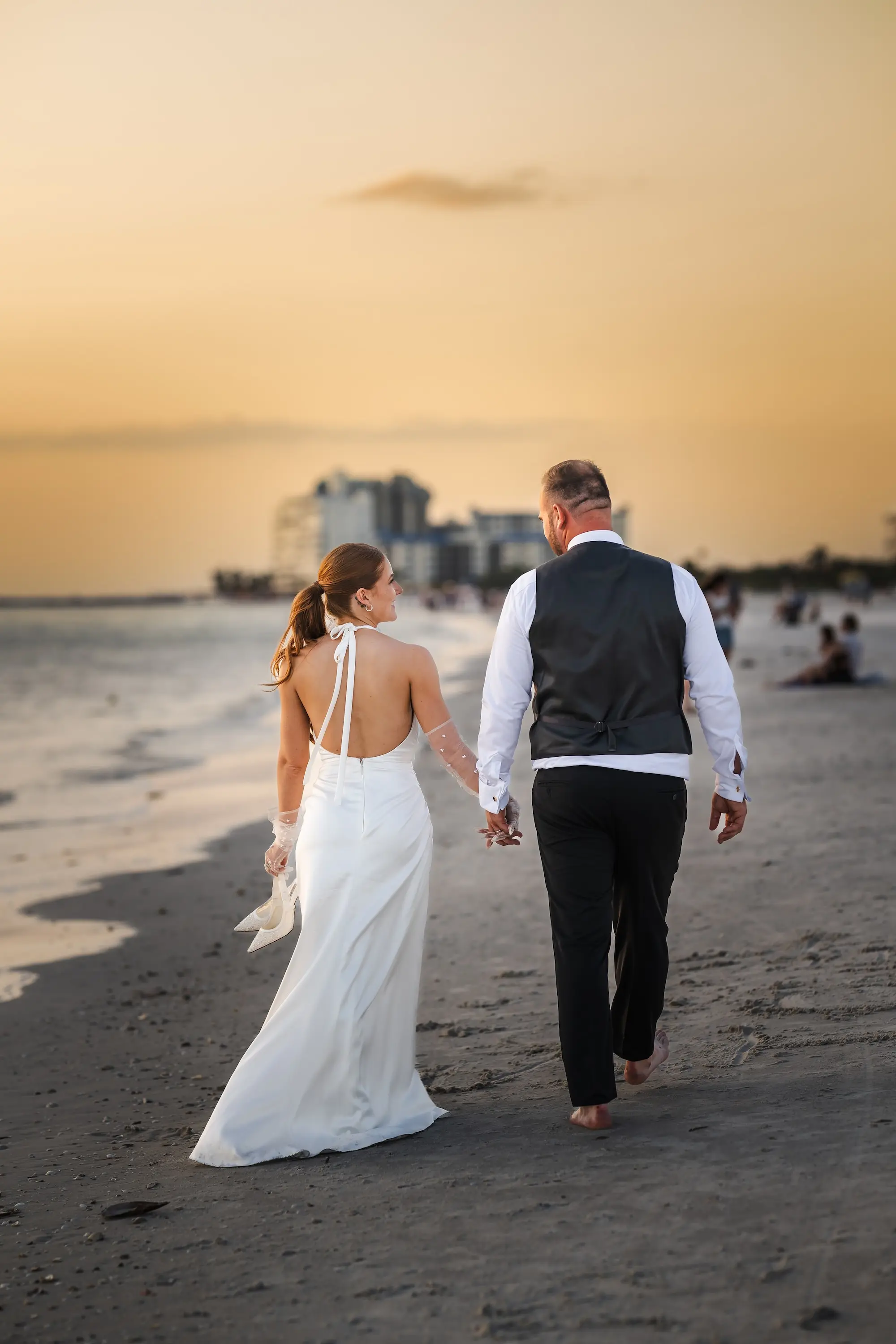 Bride and Groom Wedding St Pete Beach Portrait | St Pete Photographer Videographer Iyrus Weddings | Tampa Bay Event Venue TradeWinds Island Resort