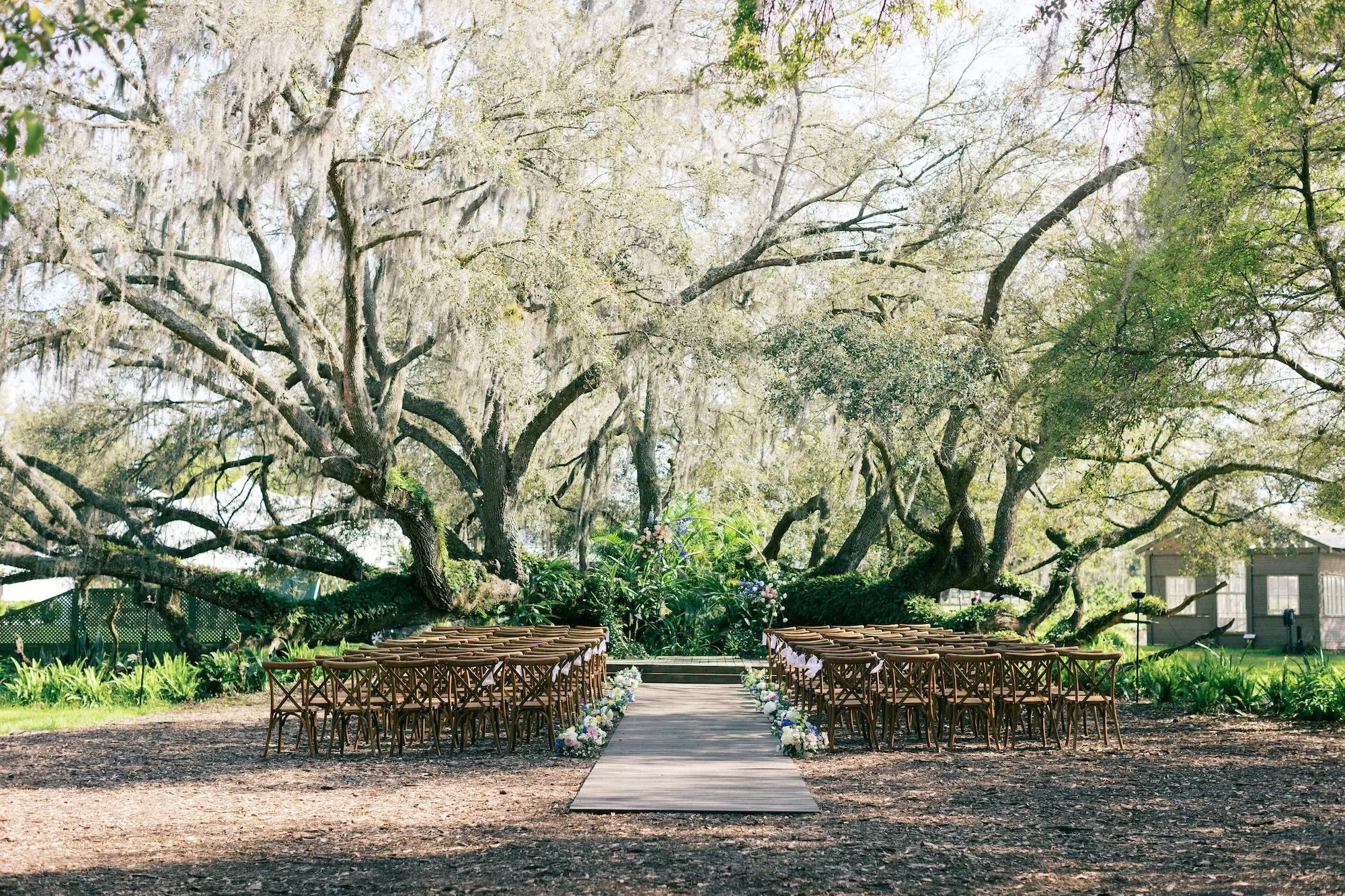 Romantic, Pastel Thonotosassa Wedding | Mill Pond Estate
