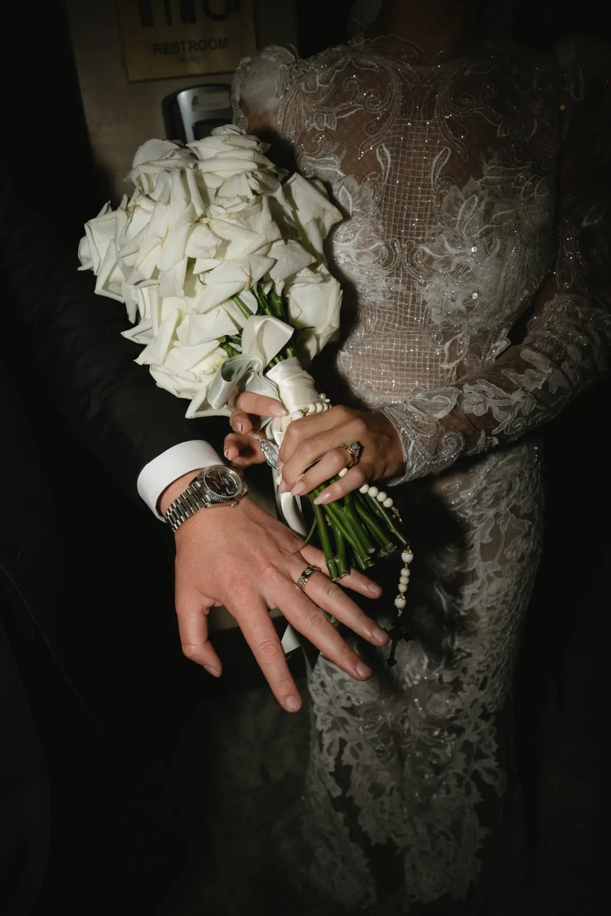 36Luxurious Ivory Neutral Ballroom Wedding Inspiration - “Best Of” 2025: Wedding Portraits Bride and Groom Wedding Portrait