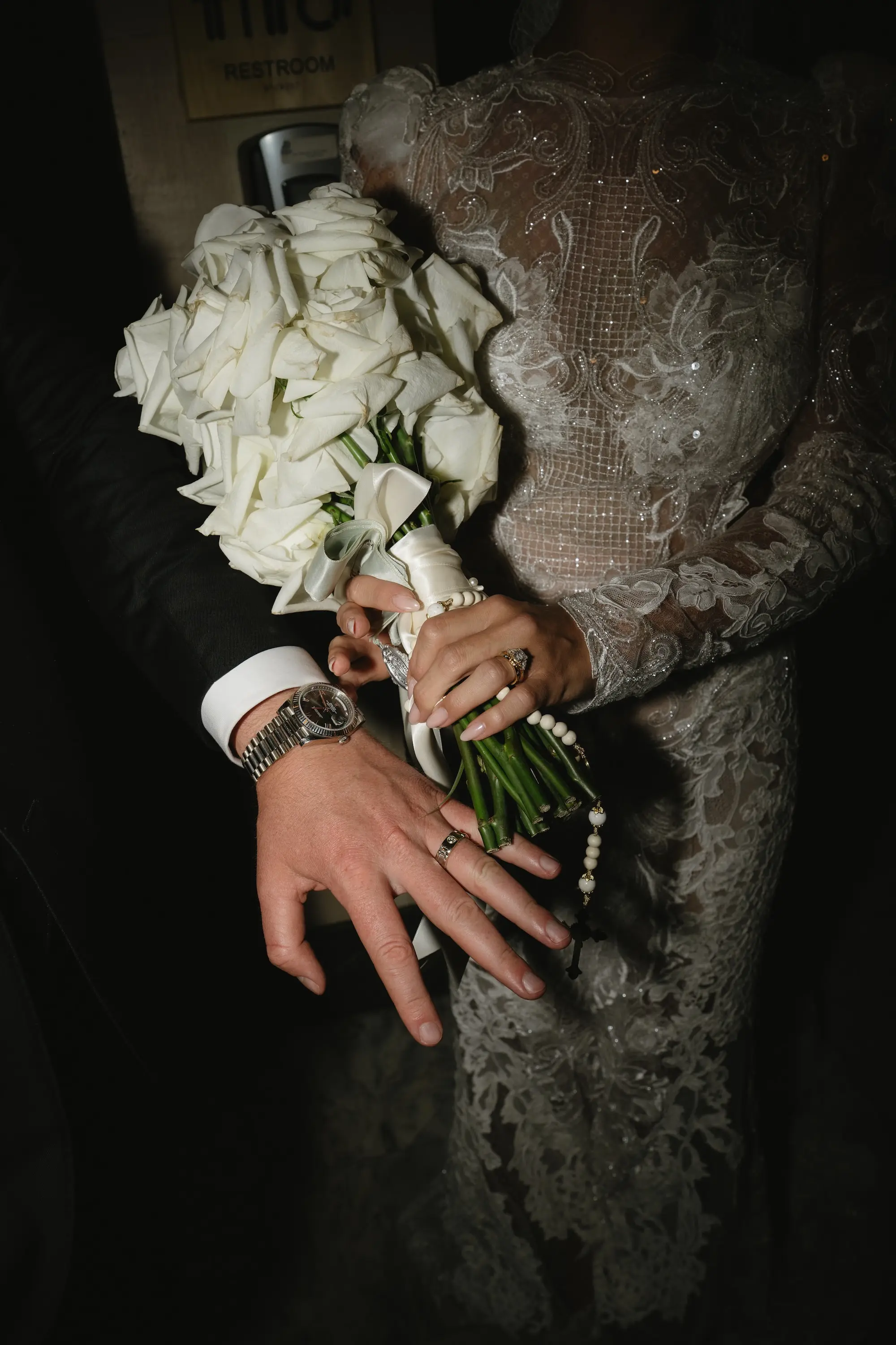 36Luxurious Ivory Neutral Ballroom Wedding Inspiration - Luxurious, Ivory Downtown St. Pete Wedding | The Vinoy Bride and Groom Wedding Portrait