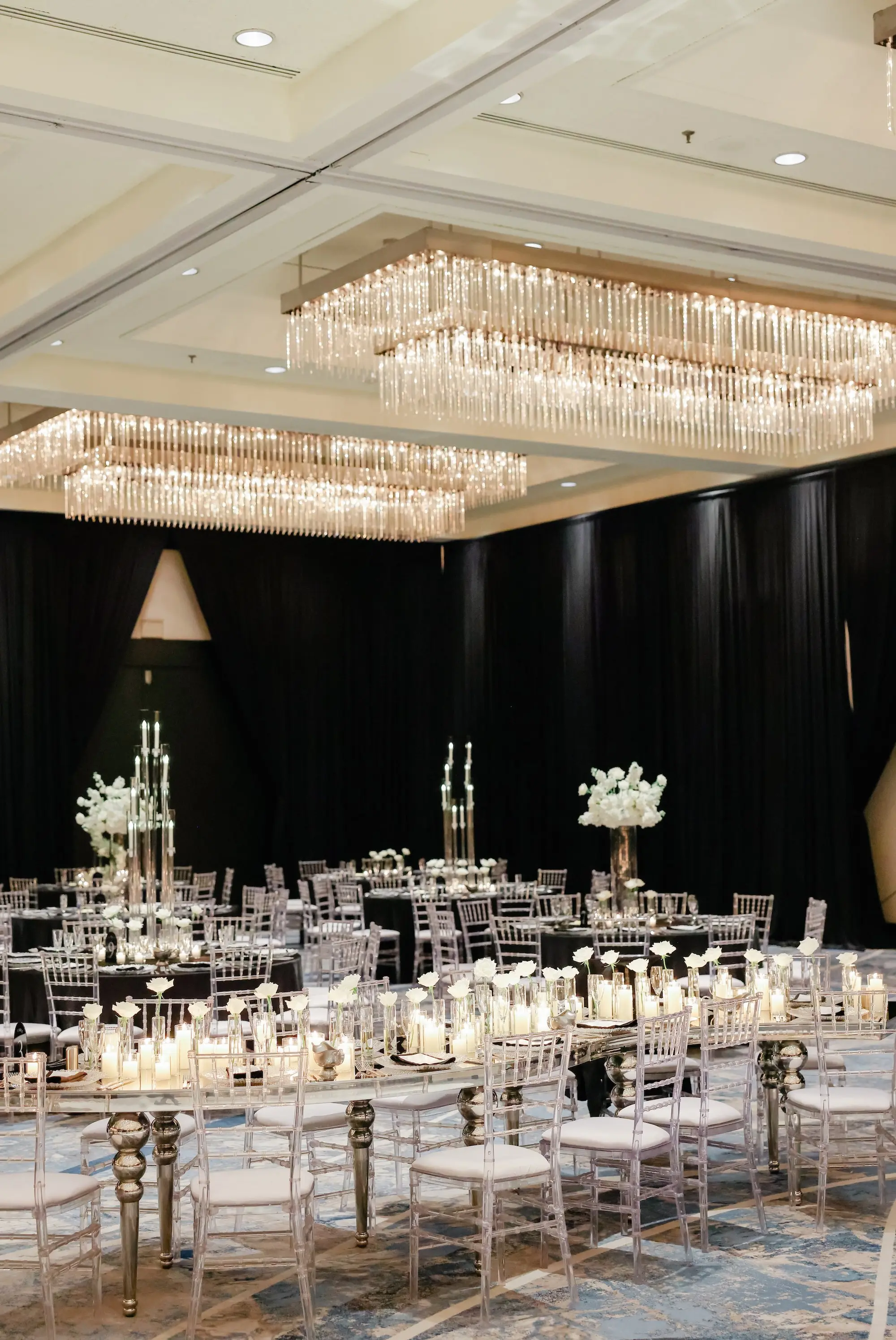 38Luxurious Cream White and Gold Ballroom Wedding Inspiration Hilton Downtown Tampa Venue - “Best Of” 2025: Wedding Receptions Part 2 Luxurious Cream, White, and Gold Ballroom Wedding Reception Decor Inspiration | Event Venue Hilton Downtown Tampa