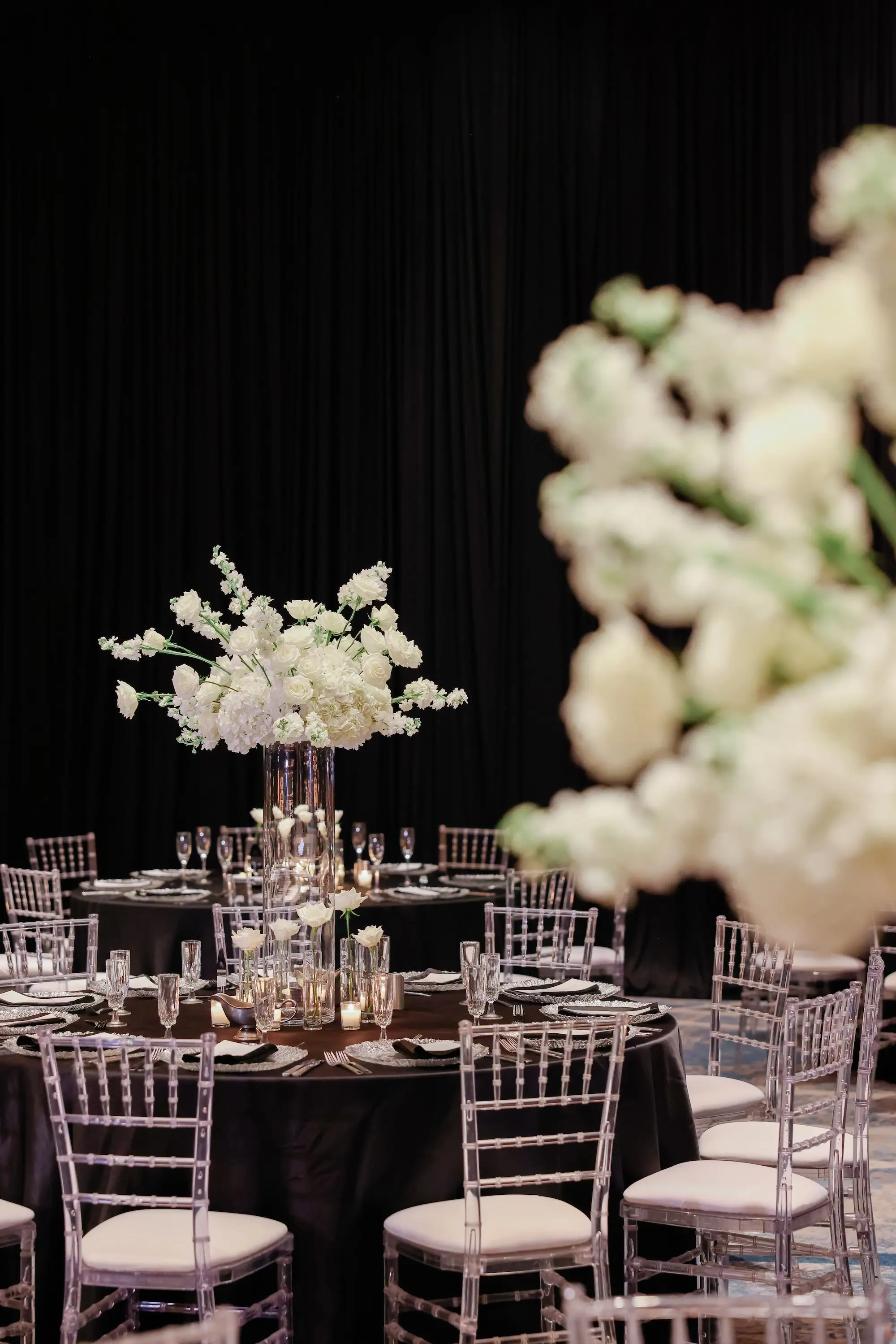 39Luxurious Cream White and Gold Ballroom Wedding Inspiration - “Best Of” 2025: Wedding Receptions Part 2 Luxurious Cream, White, and Gold Ballroom Wedding Reception Decor Inspiration