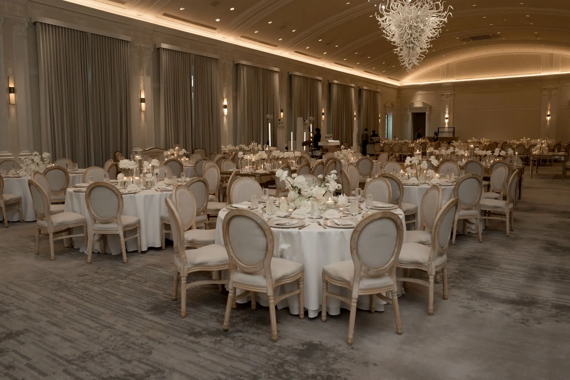 Luxurious, Ivory Downtown St. Pete Wedding | The Vinoy