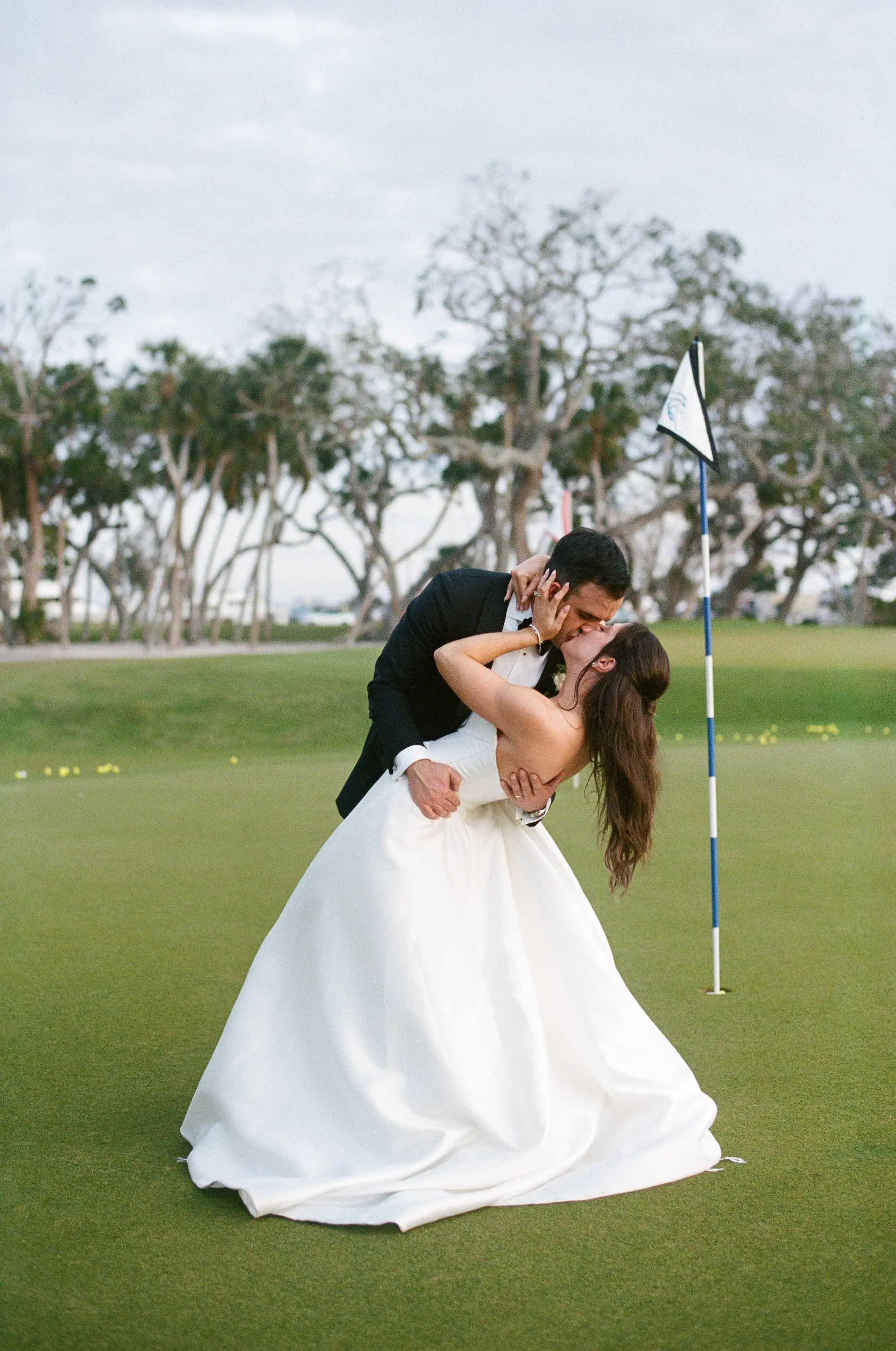 Bride and Groom Wedding Portrait