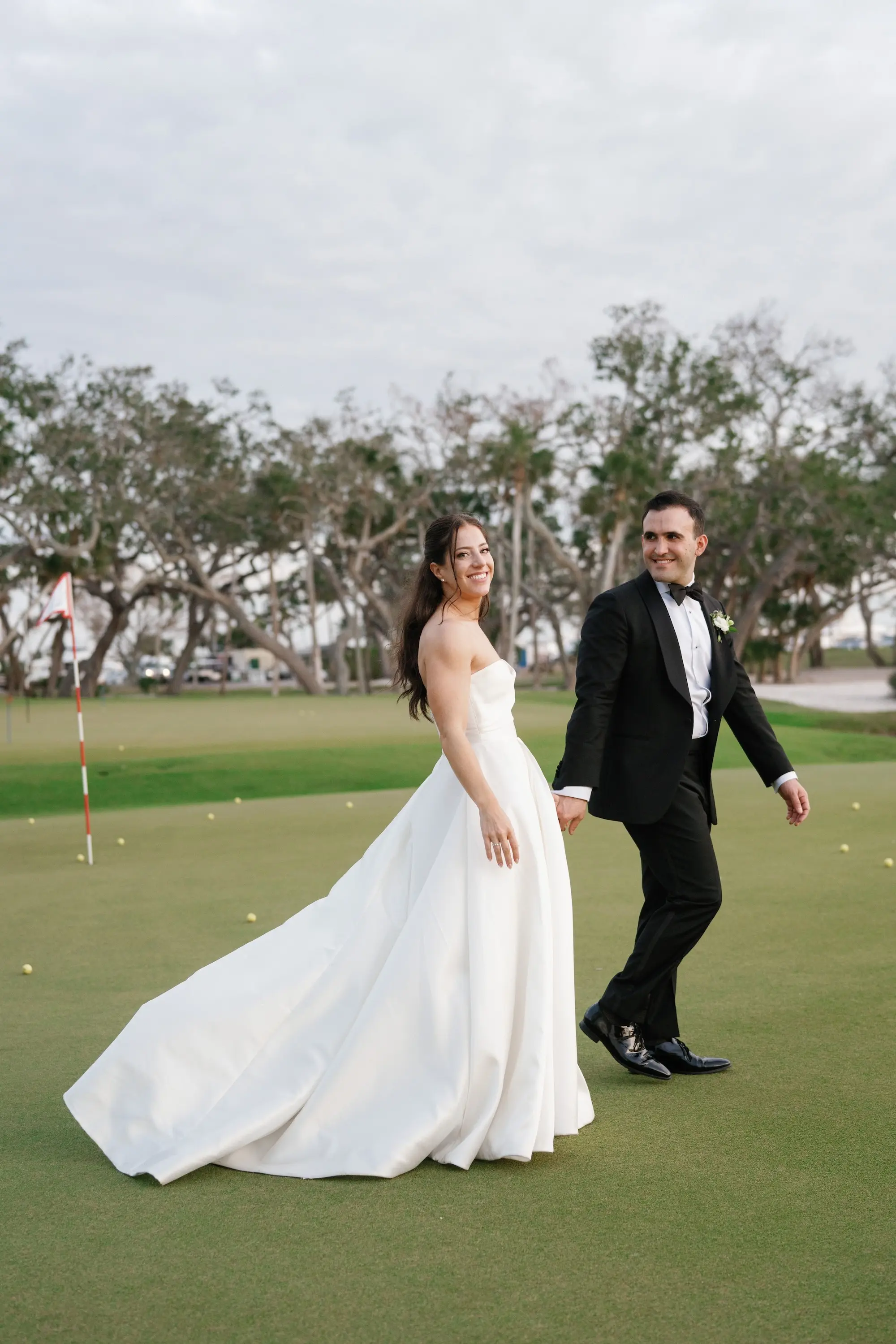 Bride and Groom Wedding Portrait