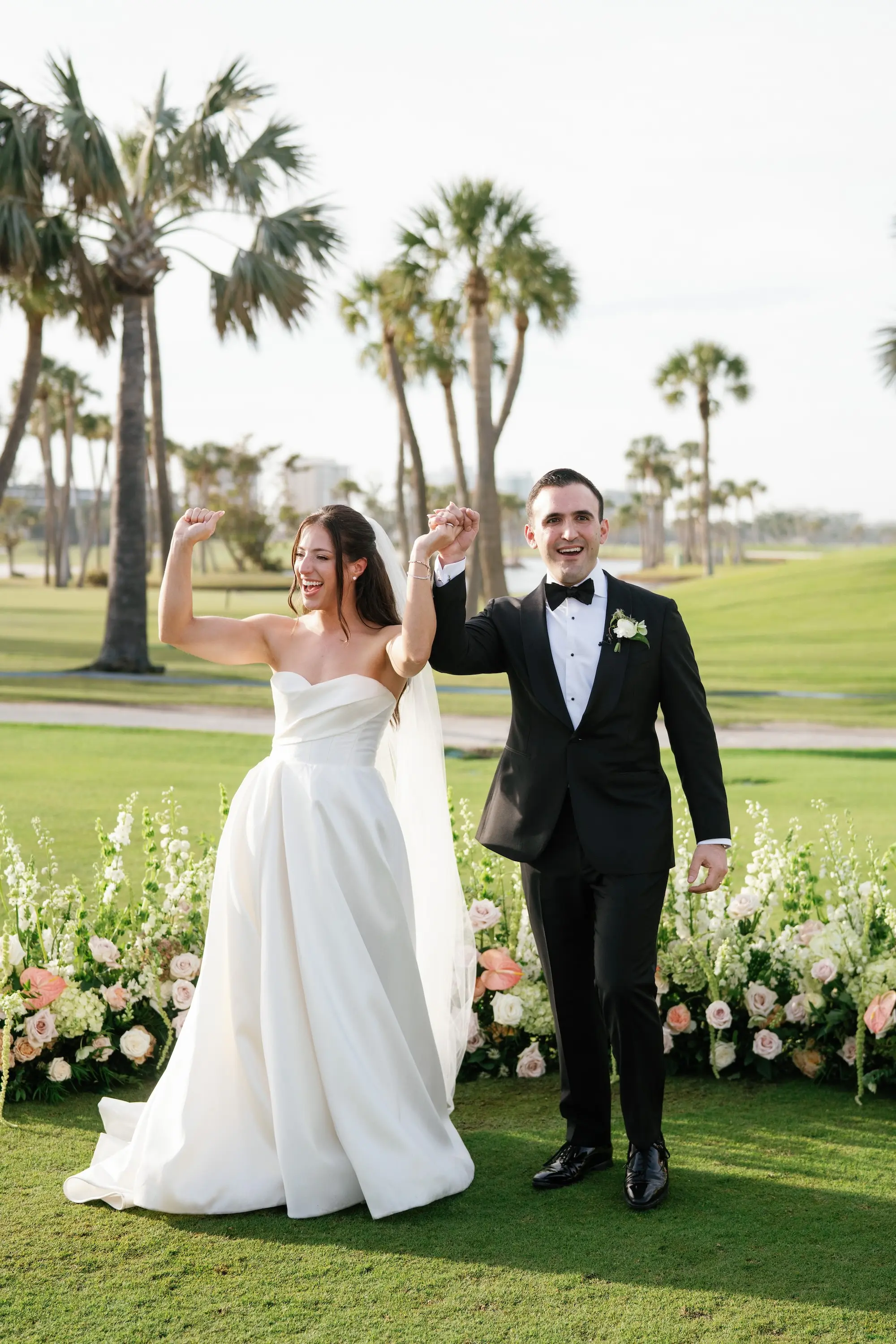 Bride and Groom Wedding Portrait