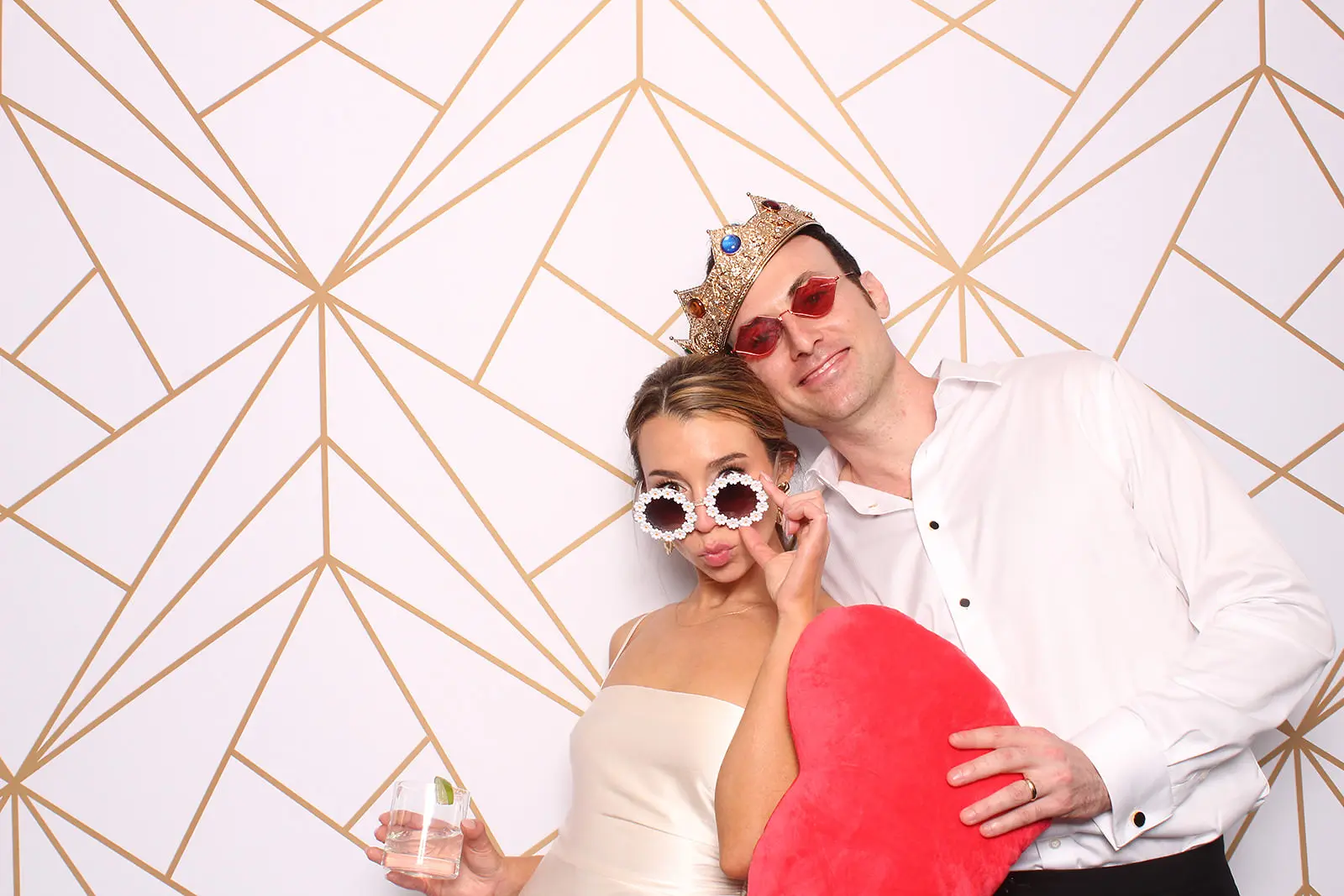 8Gala Photobooth Wedding Rental - Timeless Green, White and Gold Wedding | Tampa Yacht and Country Club 8Gala Photobooth Wedding Rental