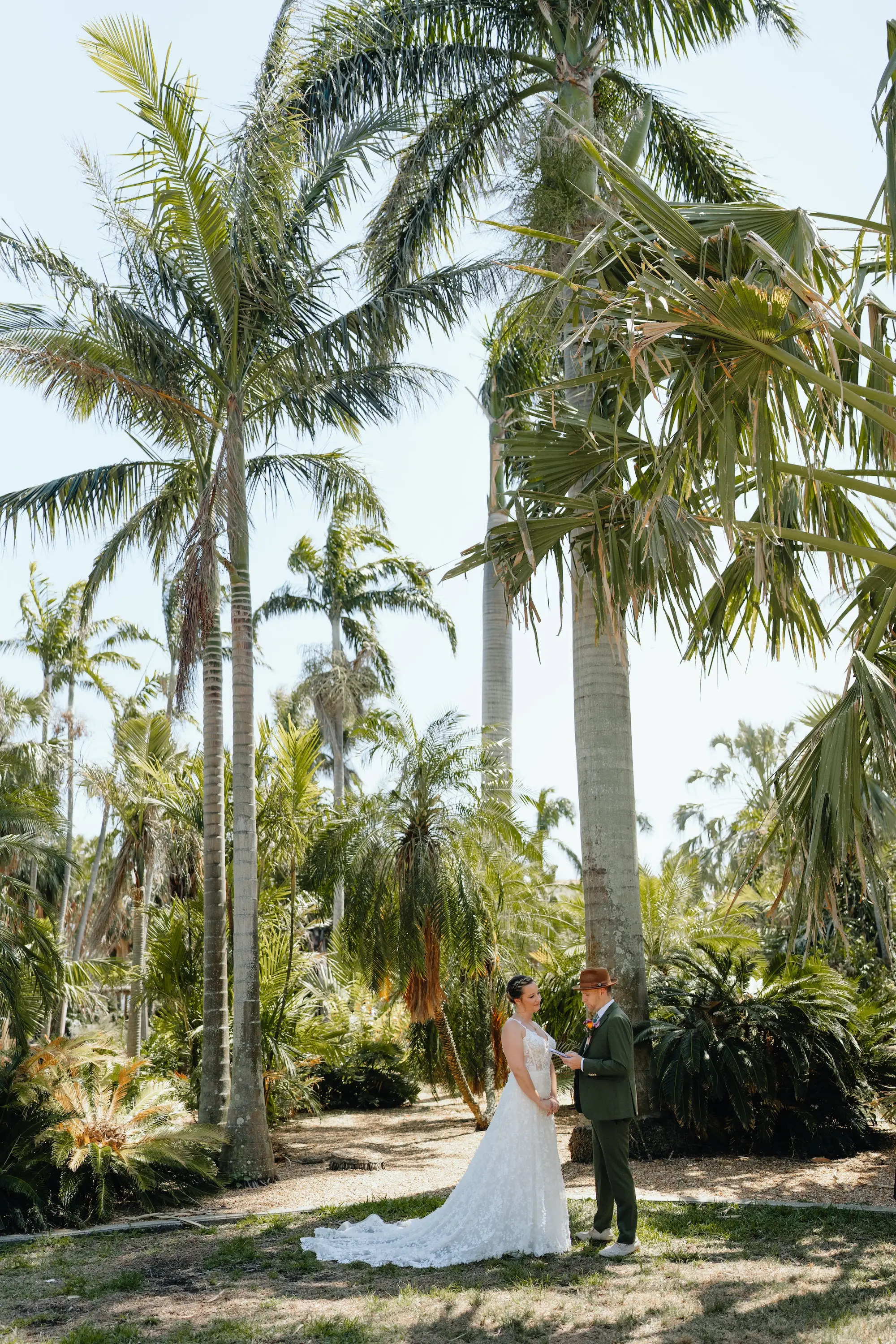 11Colorful Pink Yellow Orange Florida Wedding Inspiration - “Best Of” 2025: Wedding Portraits Bride and Groom Private Vows Wedding Portrait | Tampa Bay Photographer J&S Media | St Pete Content Creator Behind The Vows