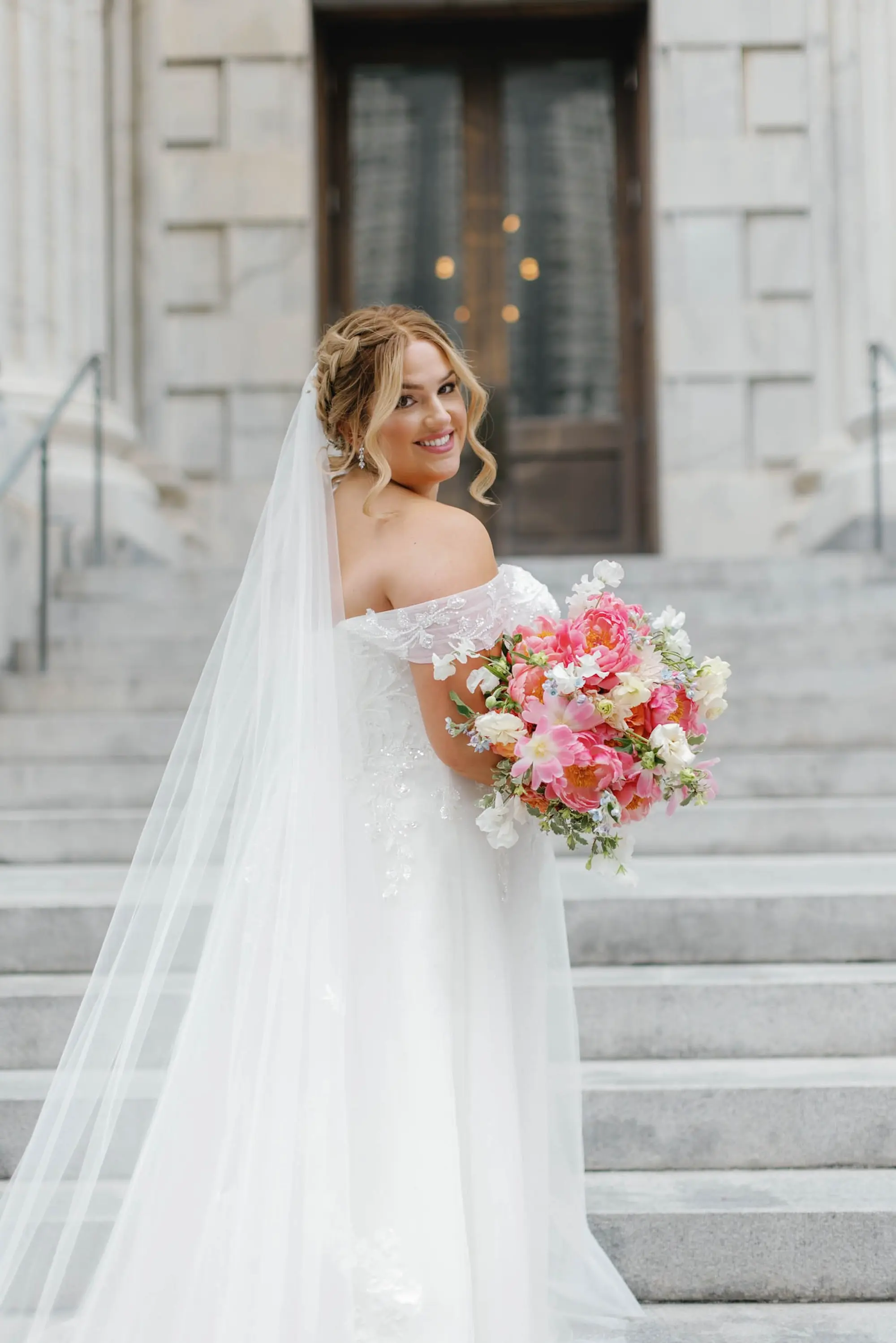 Bride Wedding Portrait | Florist Monarch Events and Design