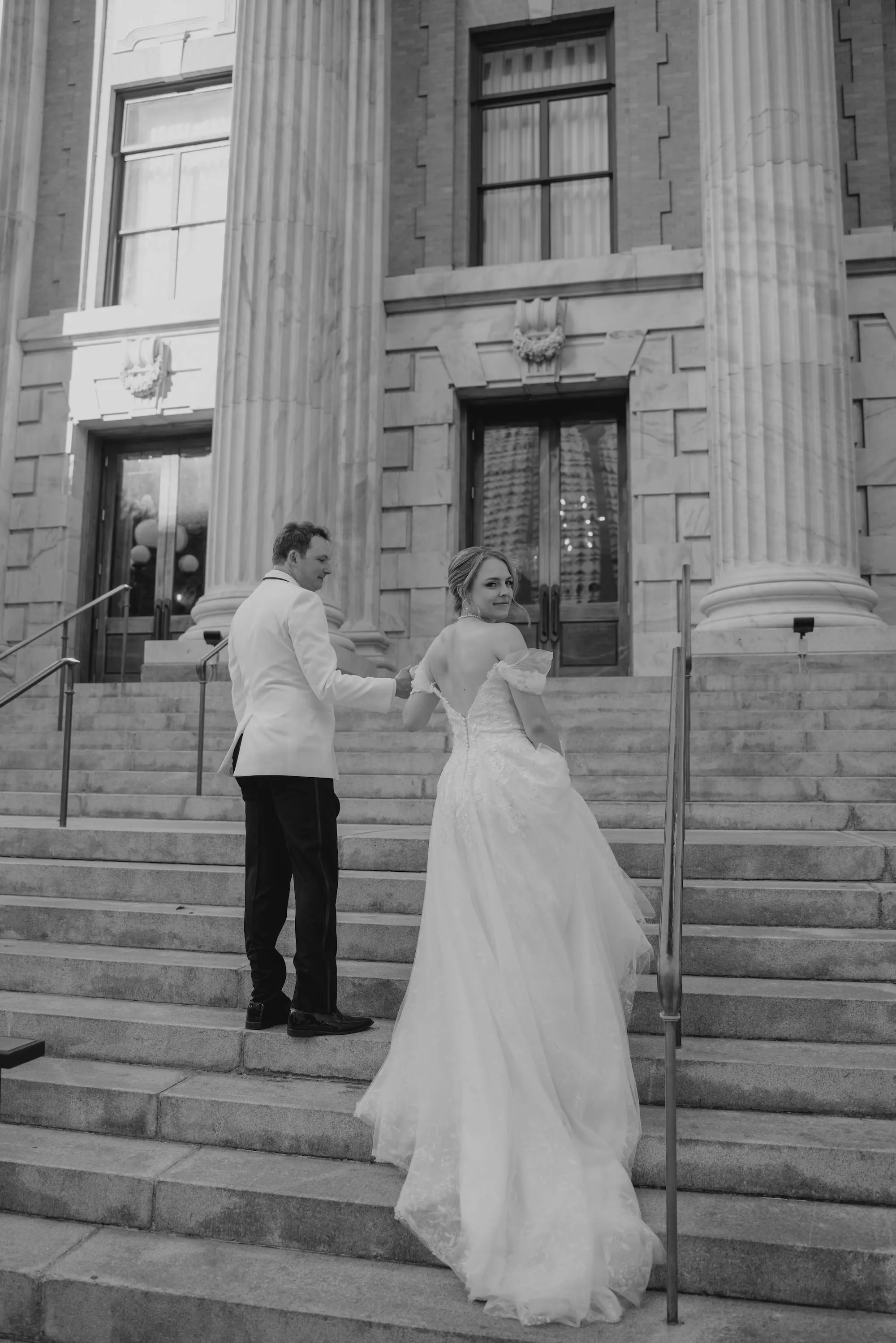 23Classic White Wedding Decor Ideas Tampa Venue Le Meriden - “Best Of” 2025: Wedding Portraits Bride and Groom Just Married Wedding Portrait | Tampa Bay Photographer We The Blackwells