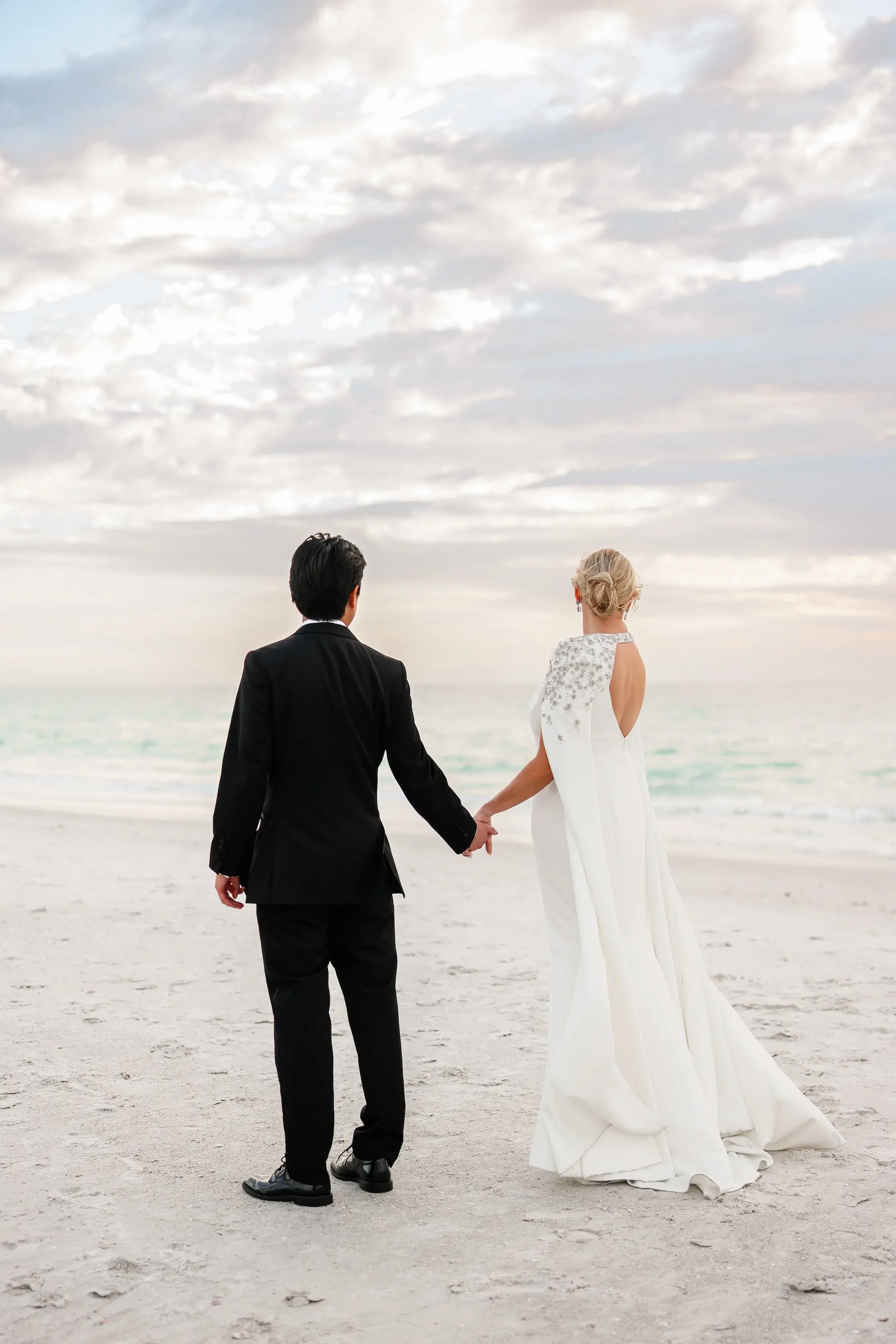 26Luxurious Vibrant Tropical Florida Wedding - Vibrant, Tropical St. Pete Beach Wedding | The Don CeSar Bride and Groom Wedding Portrait | St Pete Photographer Lifelong Photography Studio