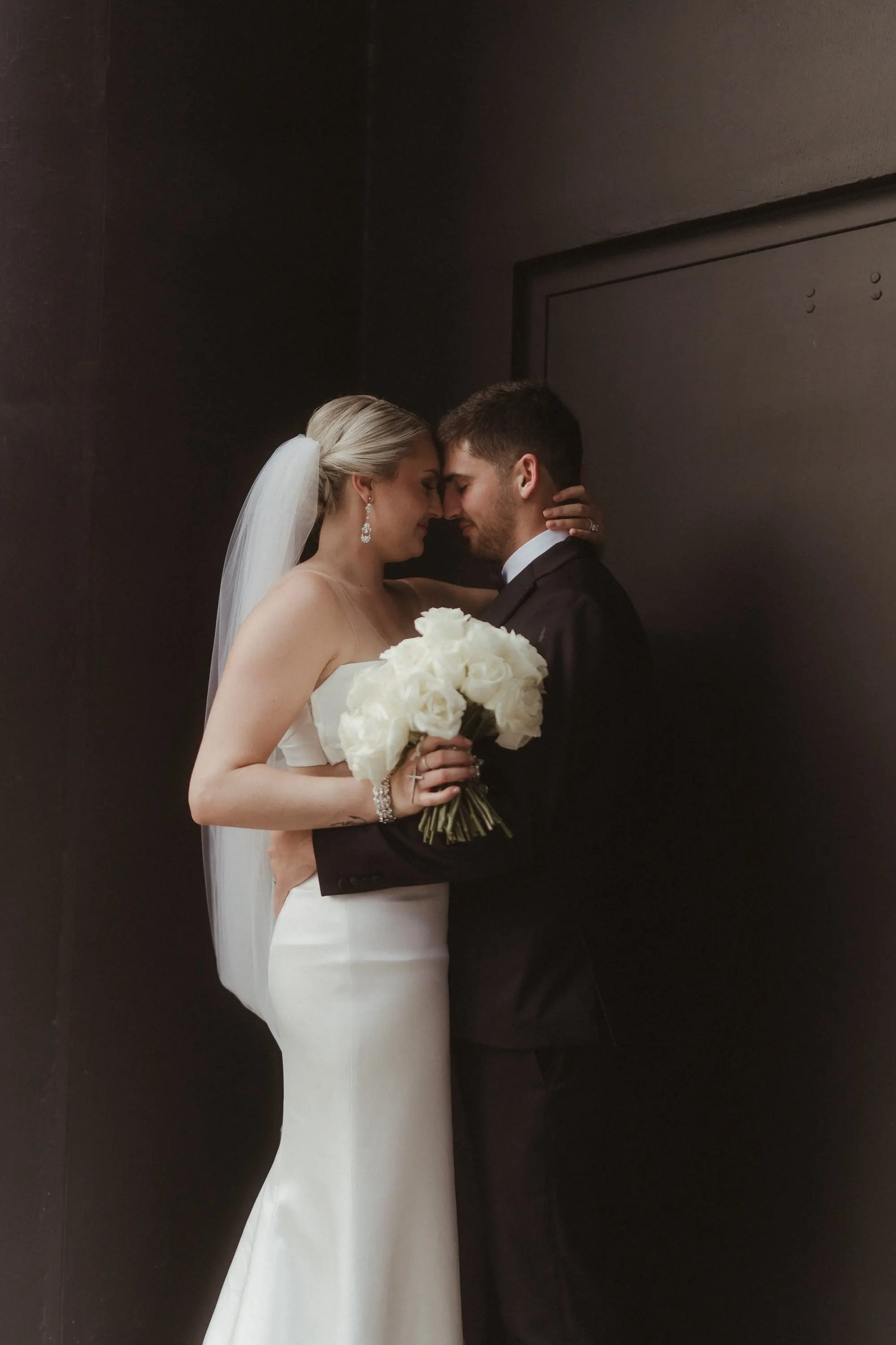 Bride and Groom Wedding Portrait