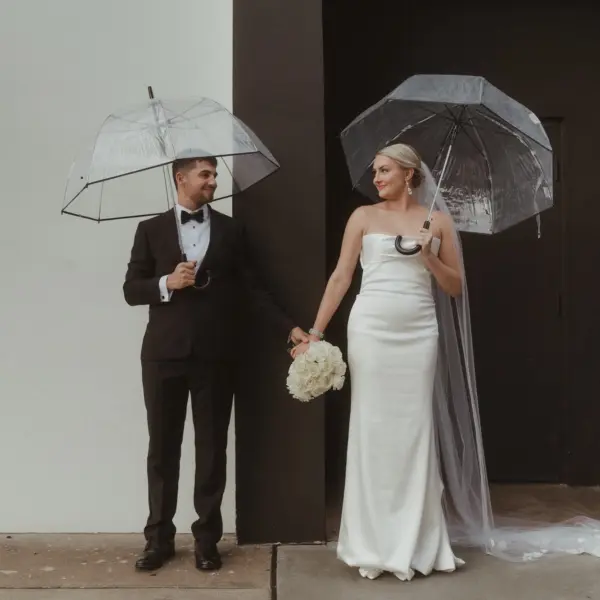 Bride and Groom Wedding Portrait