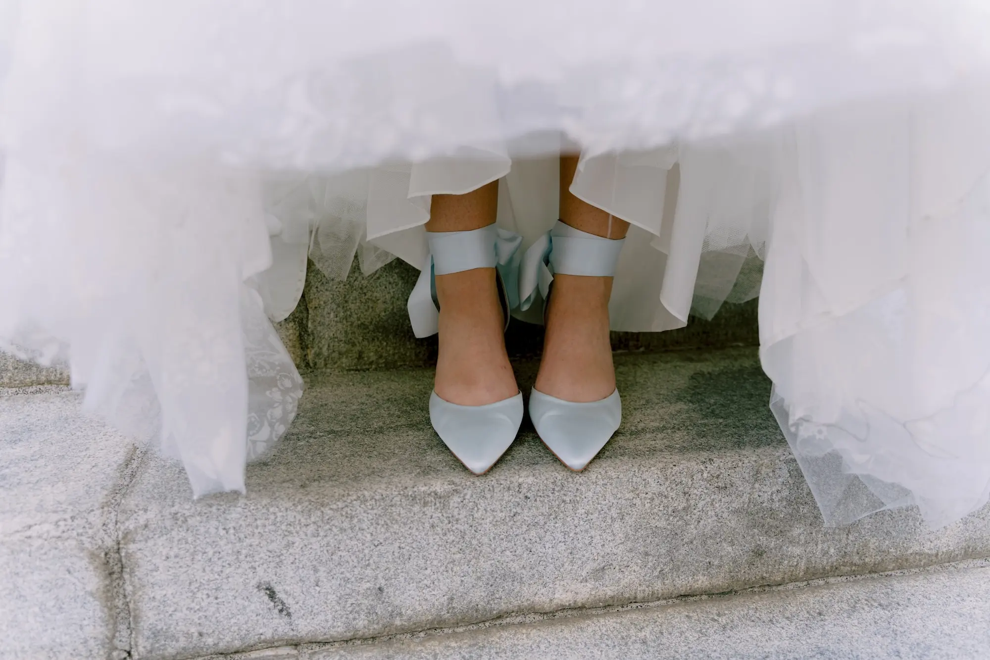 2Classic White Wedding Decor Ideas - Classic, White Downtown Tampa Wedding | Le Méridien Blue Bridal Wedding Shoe Ideas