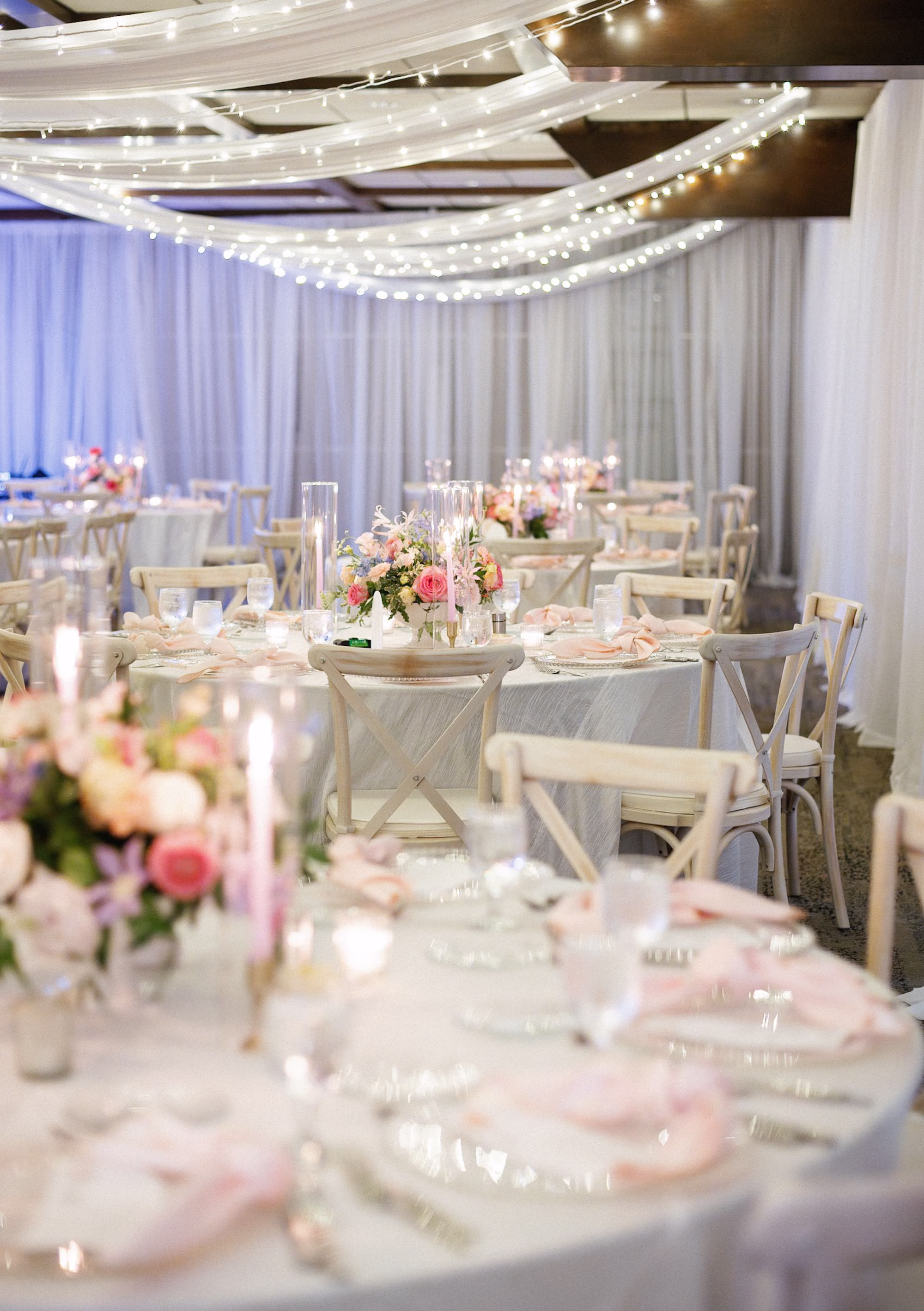 Whimsical Romantic Pastel Wedding Reception Decor Inspiration
