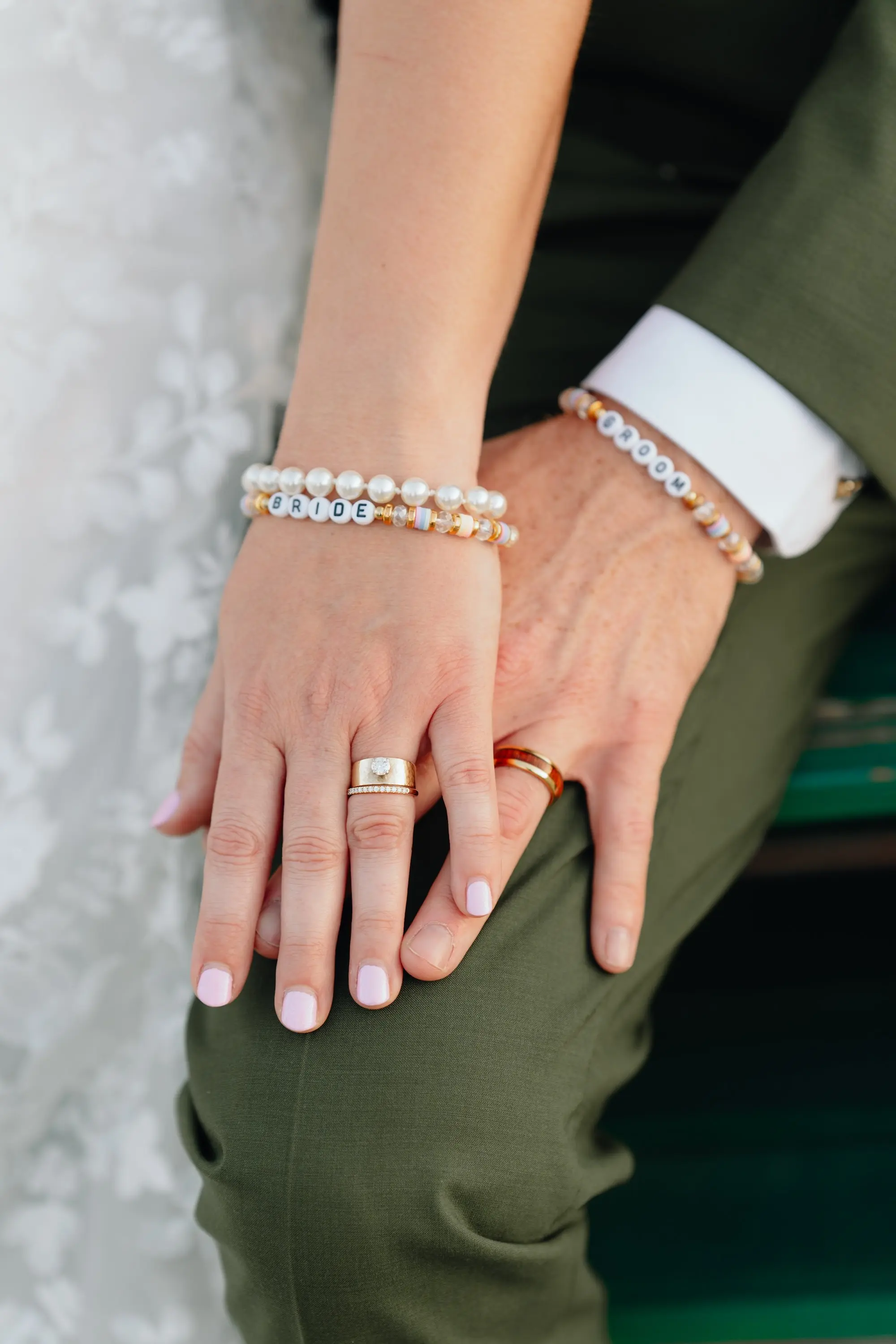 39Colorful Pink Yellow Orange Florida Wedding Inspiration - “Best Of” 2025: Wedding Portraits Bride and Groom Wedding Ring Inspiration