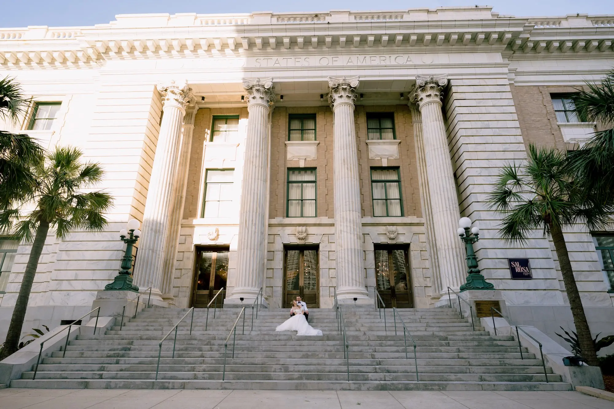 Classic, White Downtown Tampa Wedding | Le Méridien