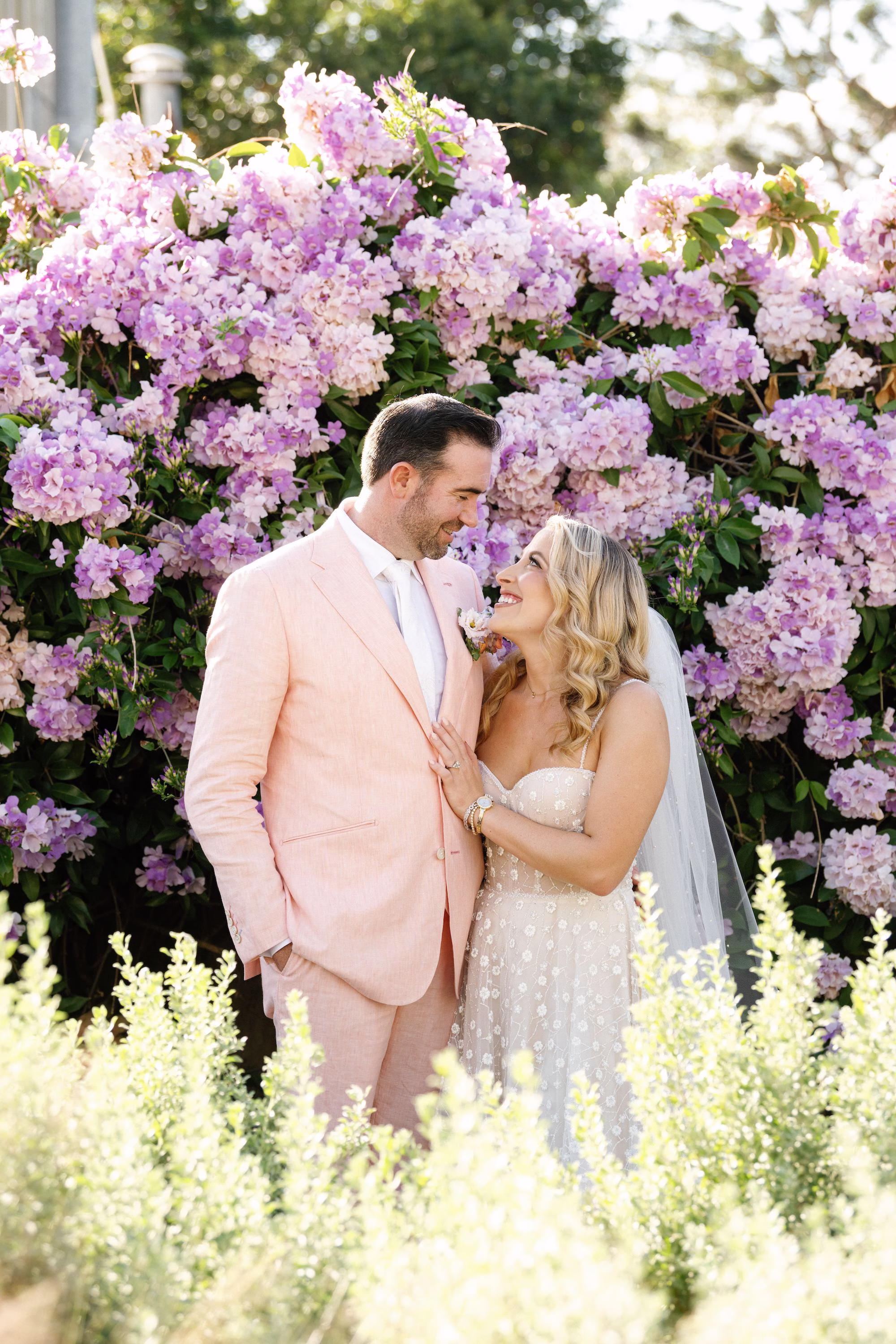 Bride and Groom First Look Wedding Portrait | Tampa Bay Photographer Dewitt For Love