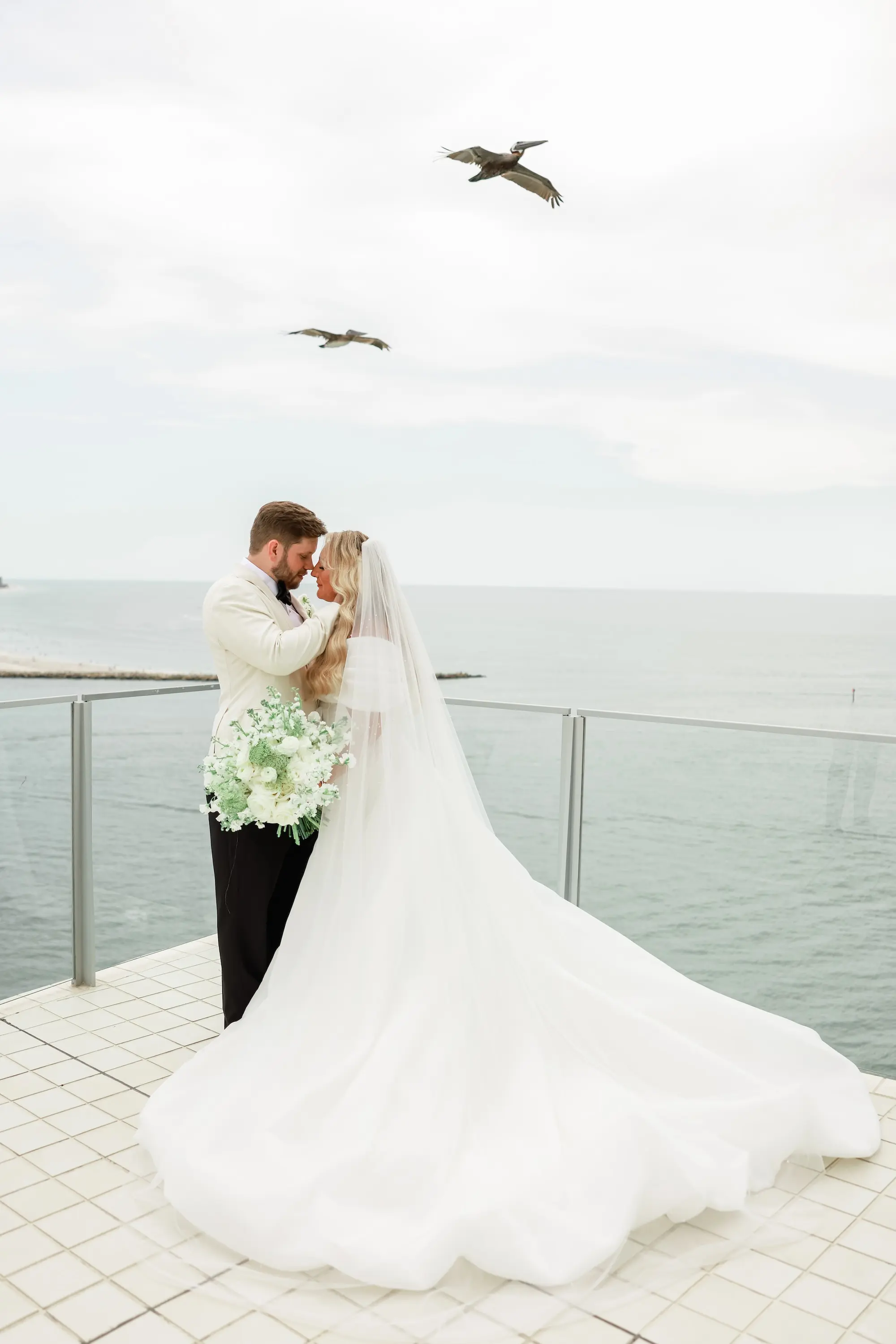Bride and Groom Wedding Portrait | Clearwater Photographer Lifelong Photography Studio | Event Venue Opal Sands