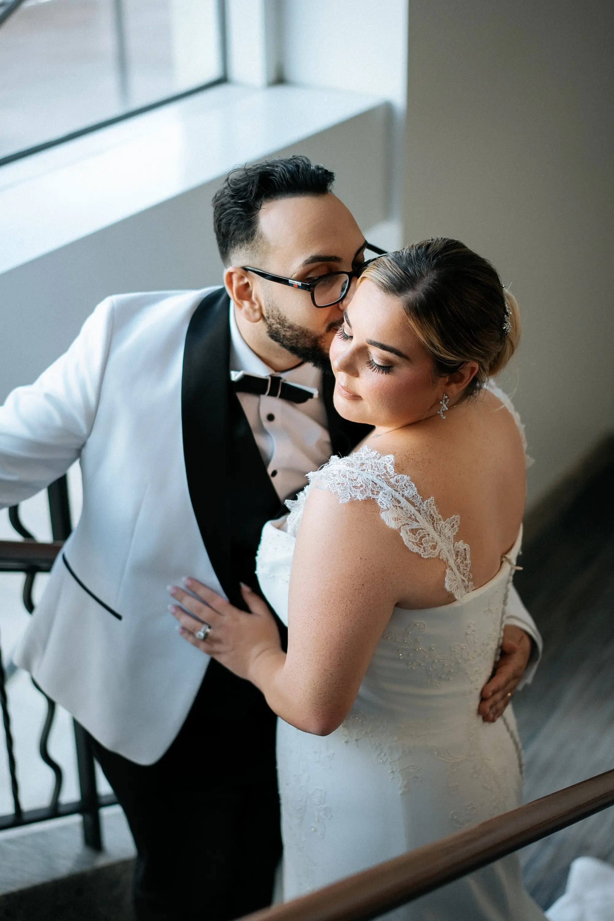 Bride and Groom Wedding Portrait