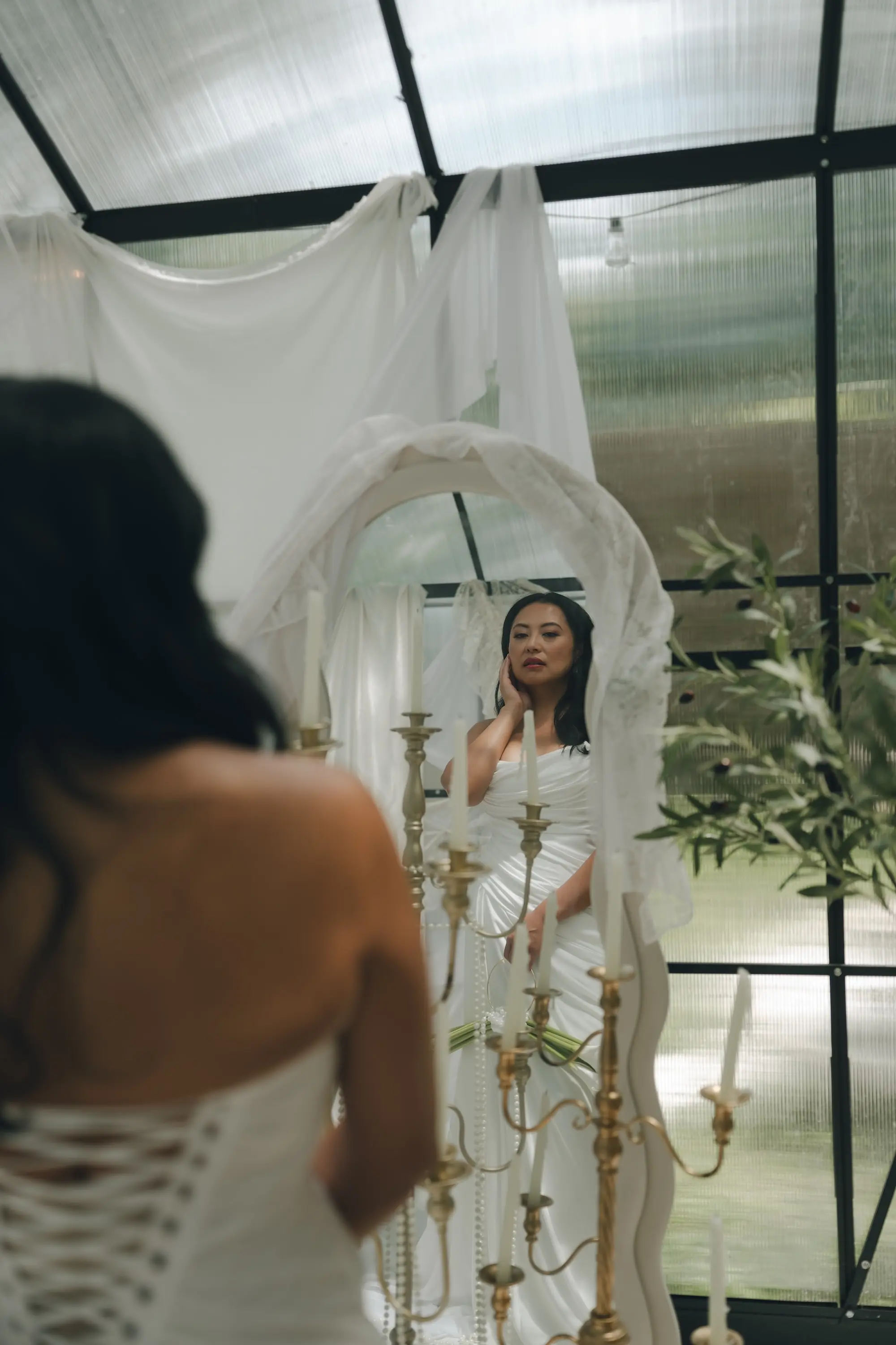 Vintage Moody Greenhouse Wedding Inspiration | Tampa Photographer Amber Yonker Photography Dresses Truly Forever Bridal