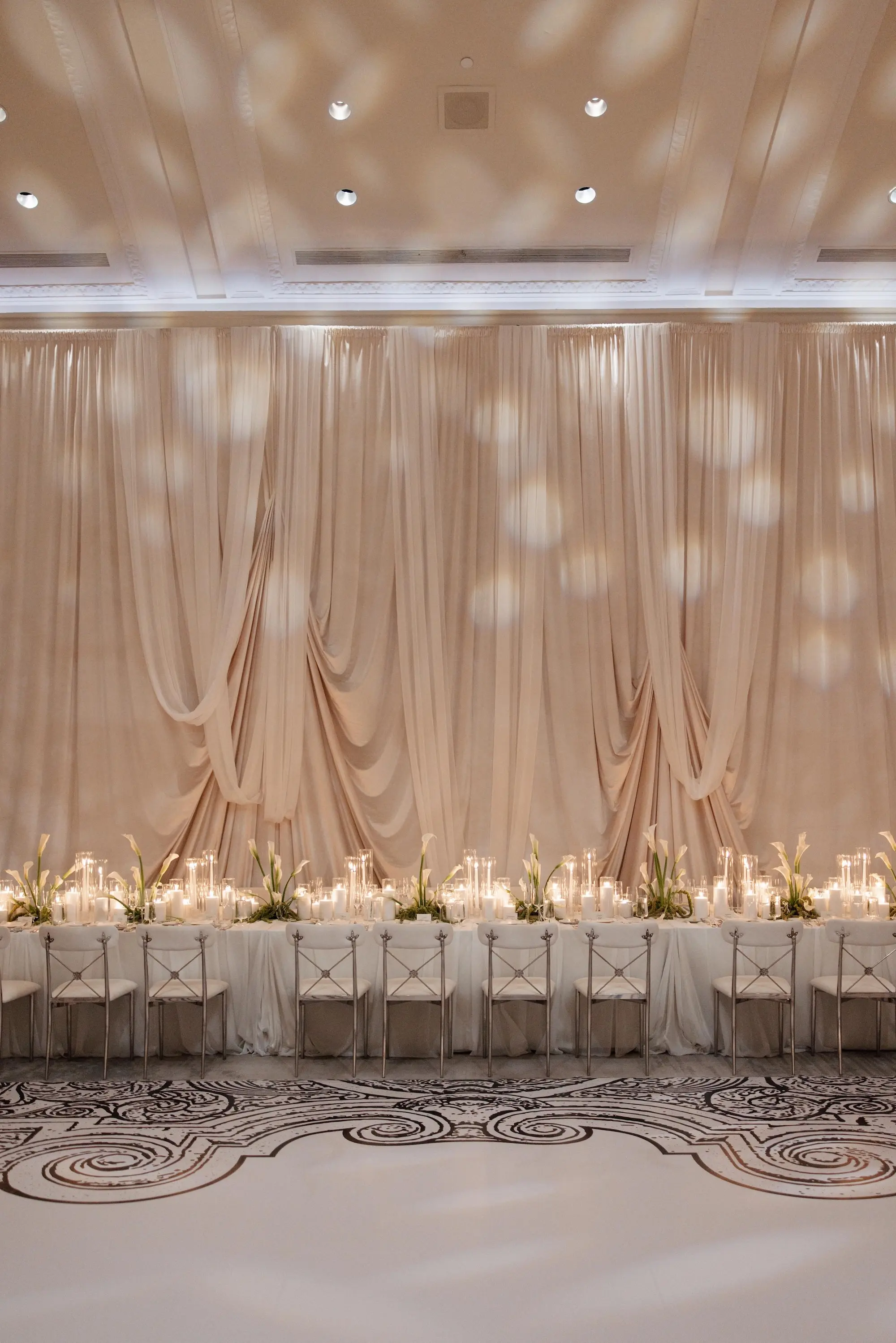 39Elegant Cream Vintage Wedding Inspiration St Pete Venue The Vinoy - Luxurious, Neutral Downtown St. Pete Wedding | The Vinoy Elegant Cream Vintage Wedding Reception Decor Inspiration | St Pete Event Venue The Vinoy