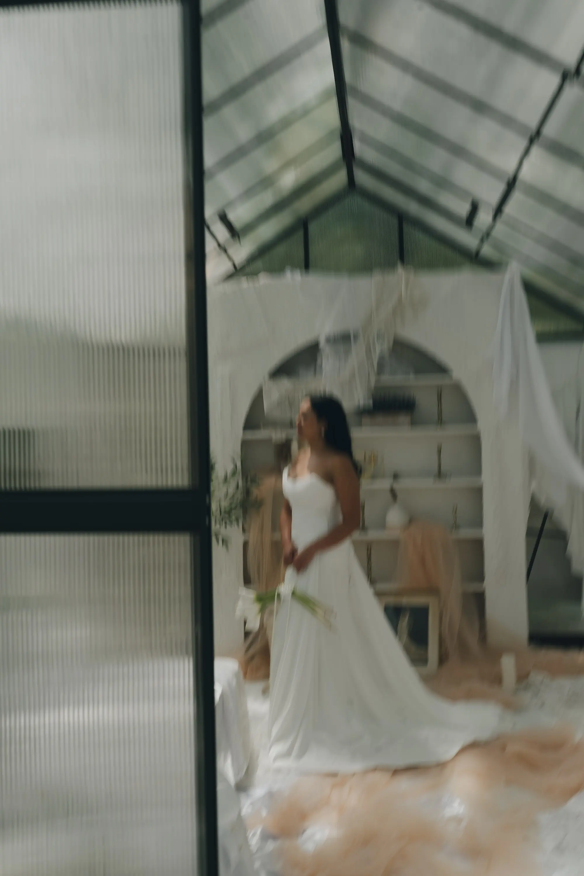 Moody Elegant Greenhouse Wedding Inspiration | Tampa Photographer Amber Yonker Photography Dresses Truly Forever Bridal
